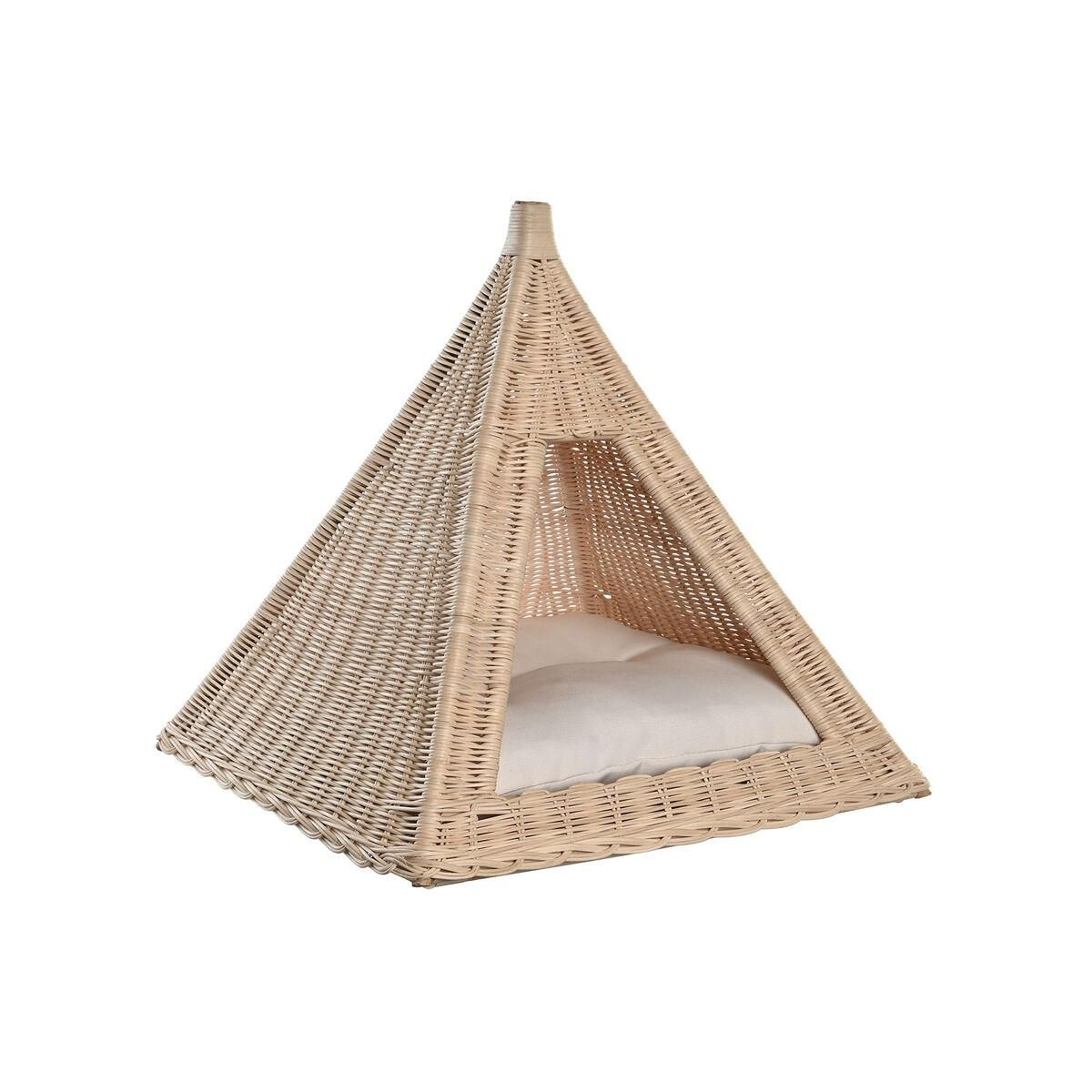 Hundeseng Natur Rattan 45 x 45 x 45 cm