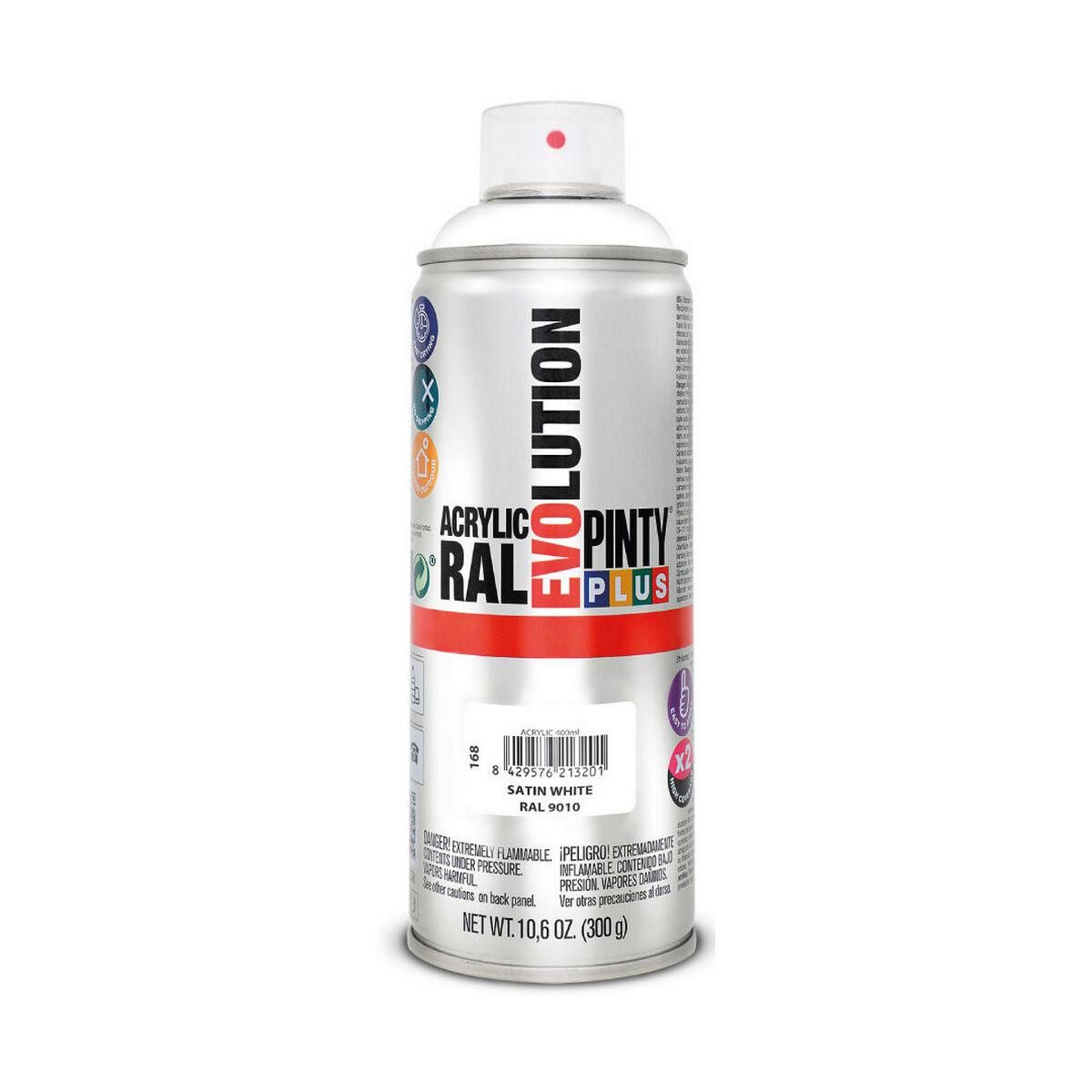 Spraymaling Pintyplus Evolution RAL 9010 400 ml Satin finish Pure White