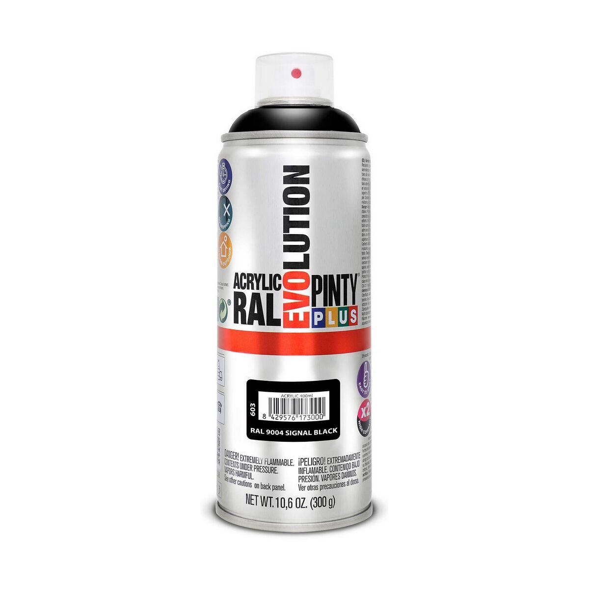 Spraymaling Pintyplus Evolution RAL 9004 400 ml Signal Black