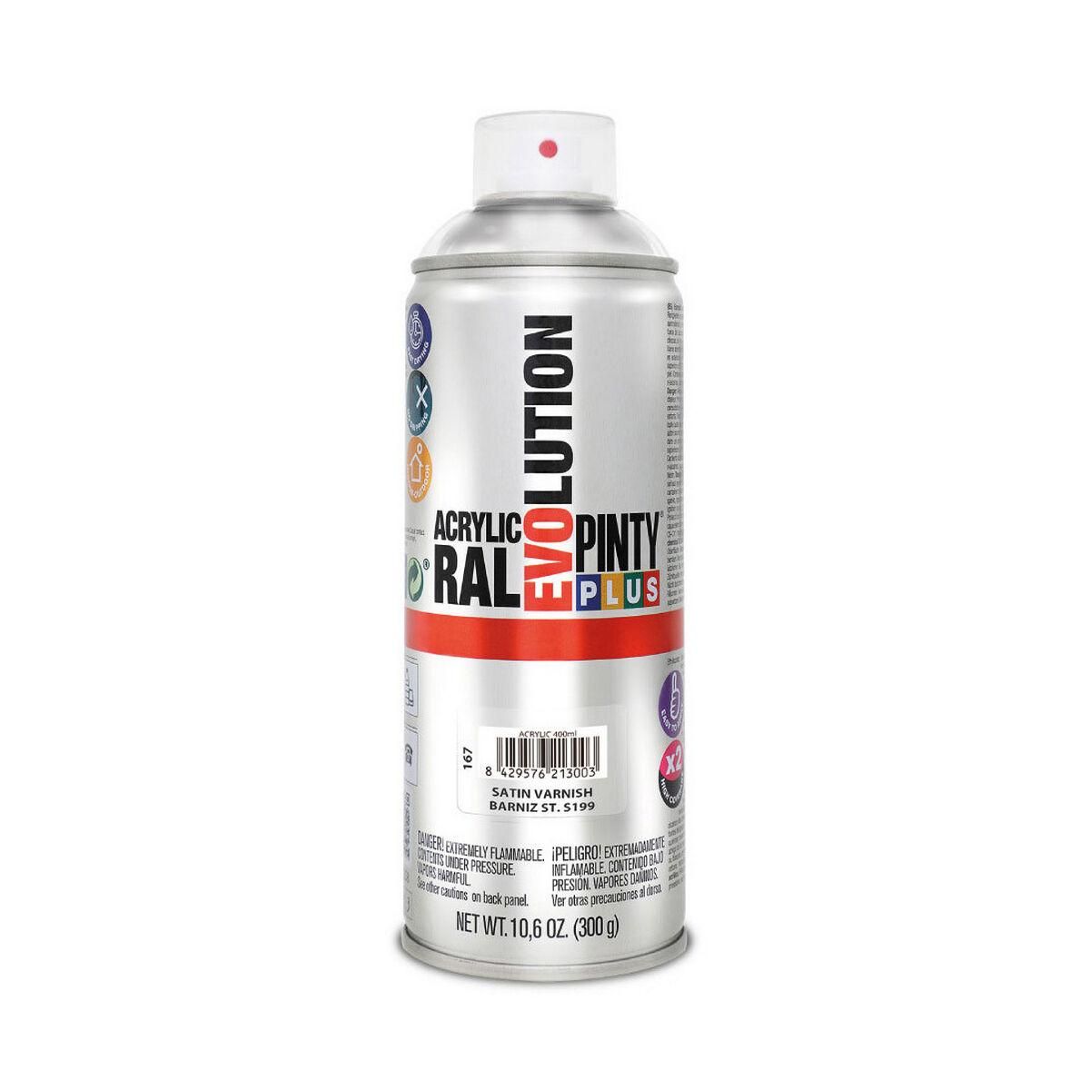 Spraymaling Pintyplus Evolution S199 400 ml Satin finish Farveløs