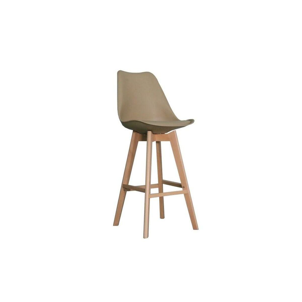 Taburet Beige Bøg 48,5 x 55 x 109 cm