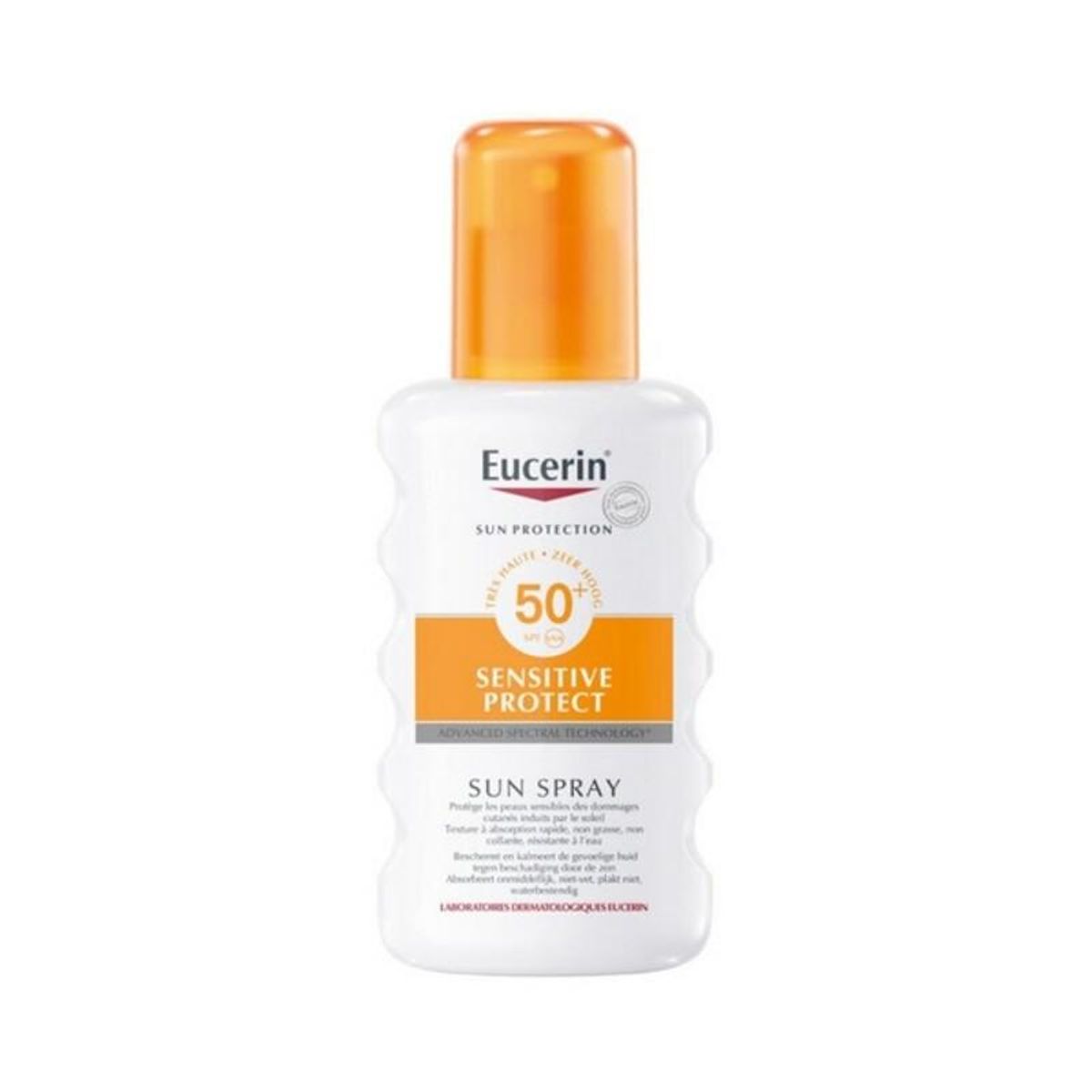 Krop solcreme spray Eucerin Spf 50+ 200 ml Spf 50