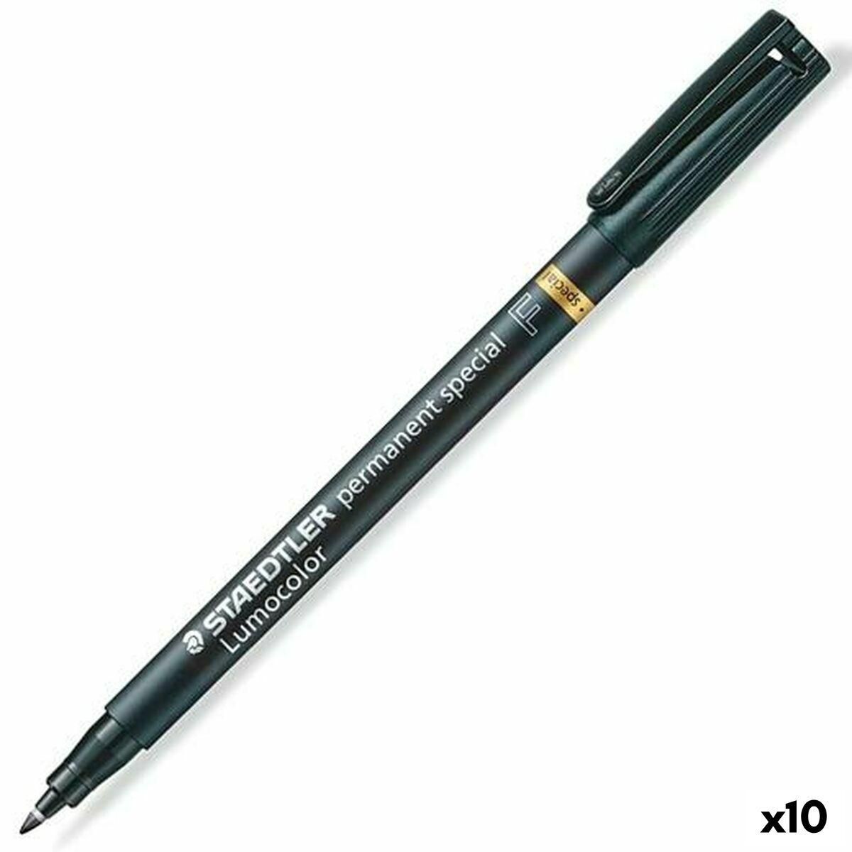 Sprittusch Staedtler Lumocolor Special F Sort (10 enheder)