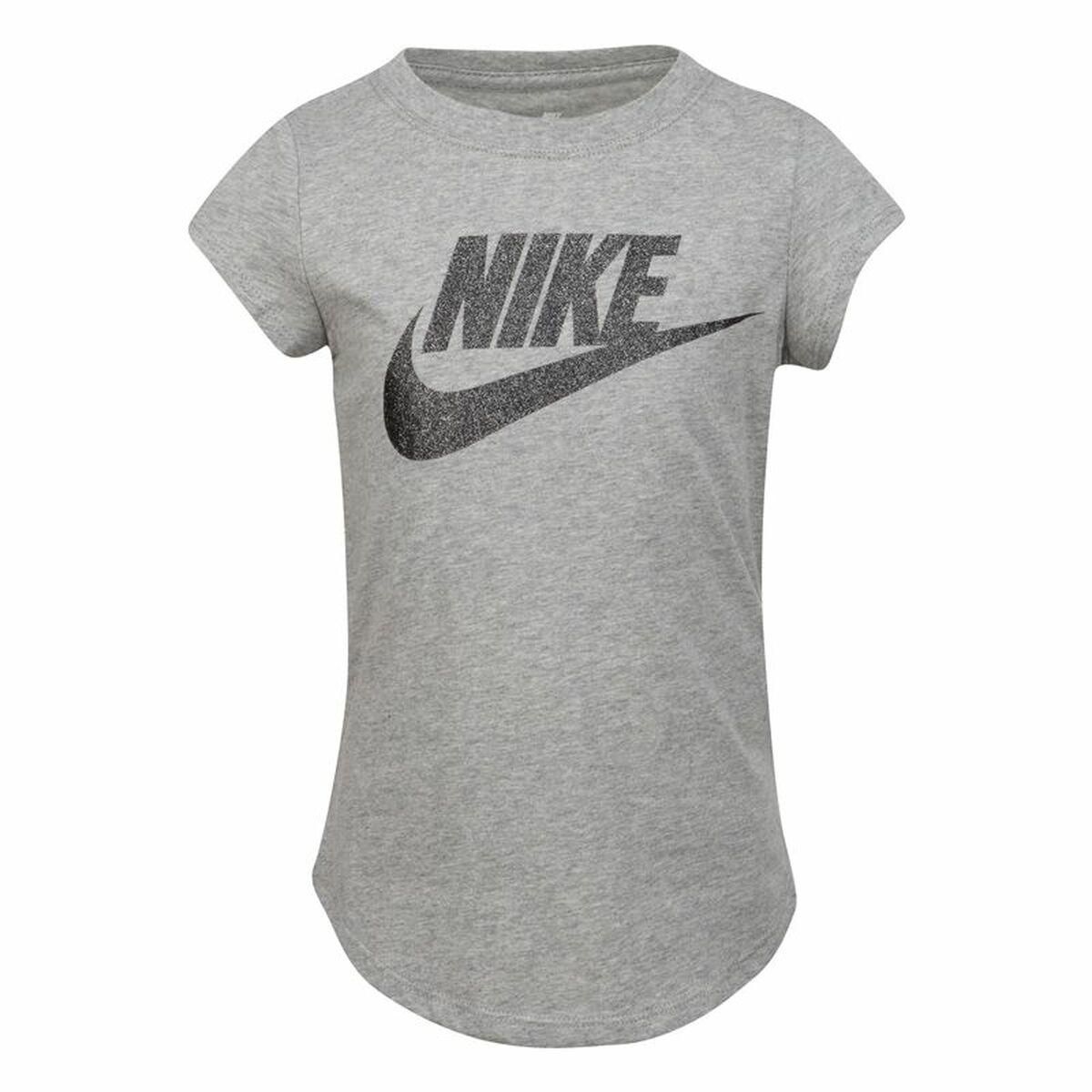 Børne Kortærmet T-shirt Nike Futura SS Grå 6 år