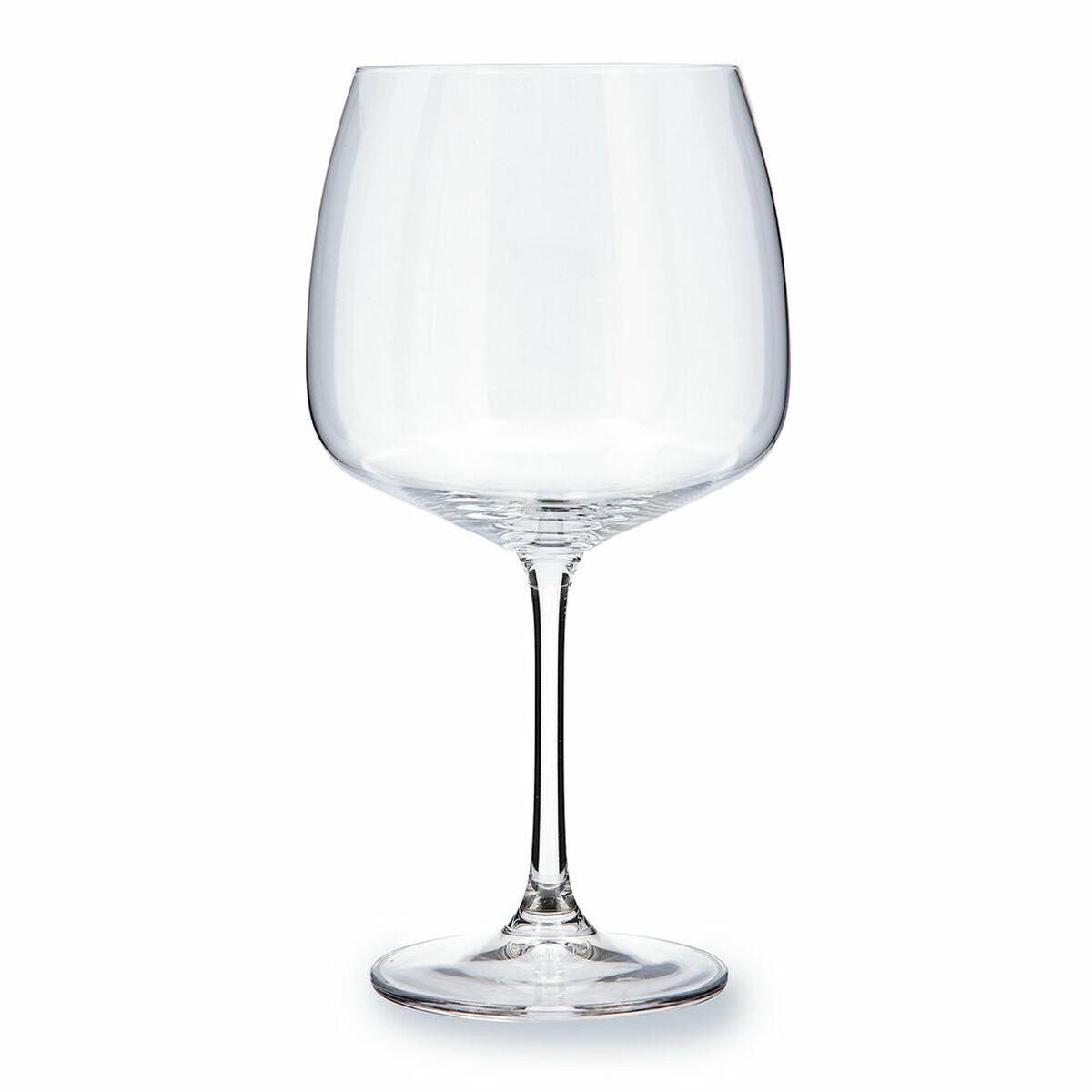 Vinglas Bohemia Crystal Belia Kombineret Gennemsigtig Glas 700 ml 6 Dele