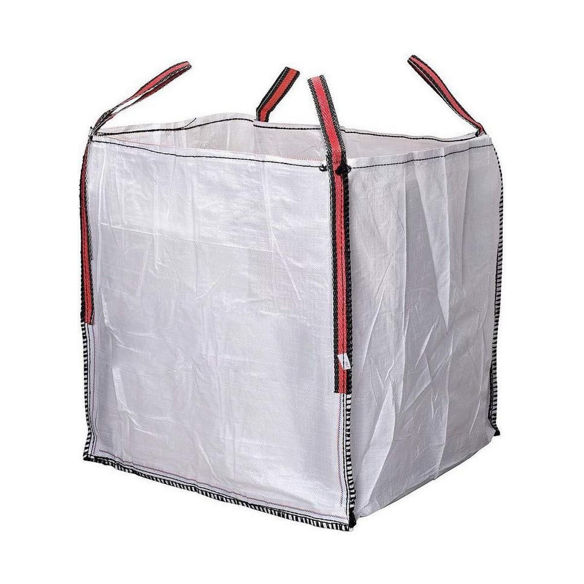 Pose til rester Fun&Go Big Bag 90 x 90 x 100 cm Hvid polypropylen