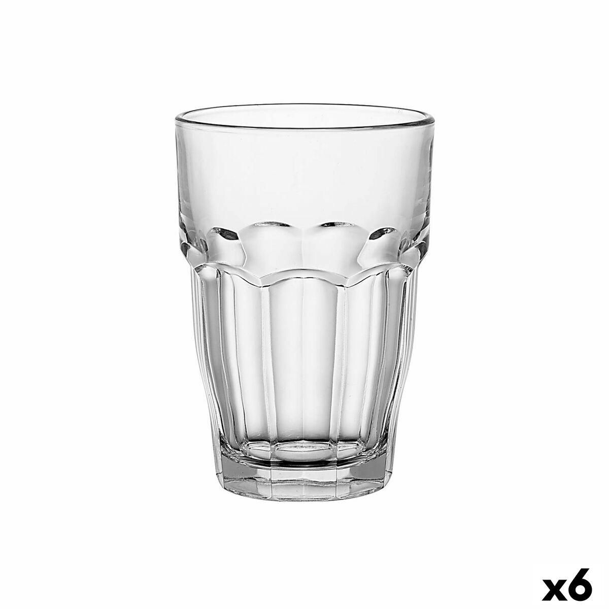 Glas Bormioli Rocco Rock Bar Gennemsigtig Glas 370 ml (6 enheder)