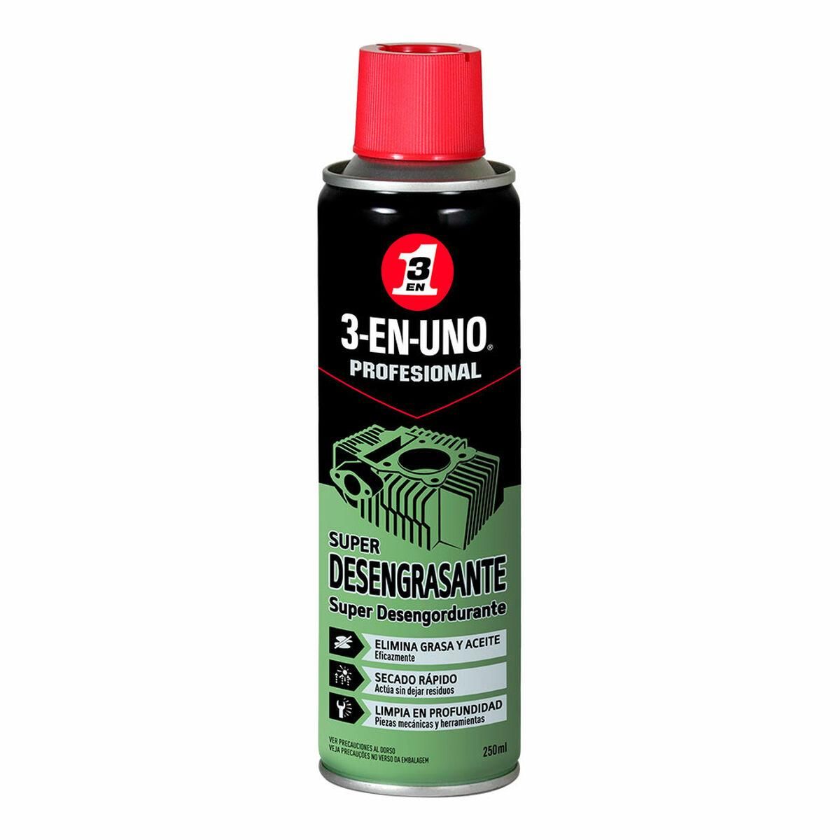 Affedtningsmiddel 3-En-Uno Super 34473 250 ml