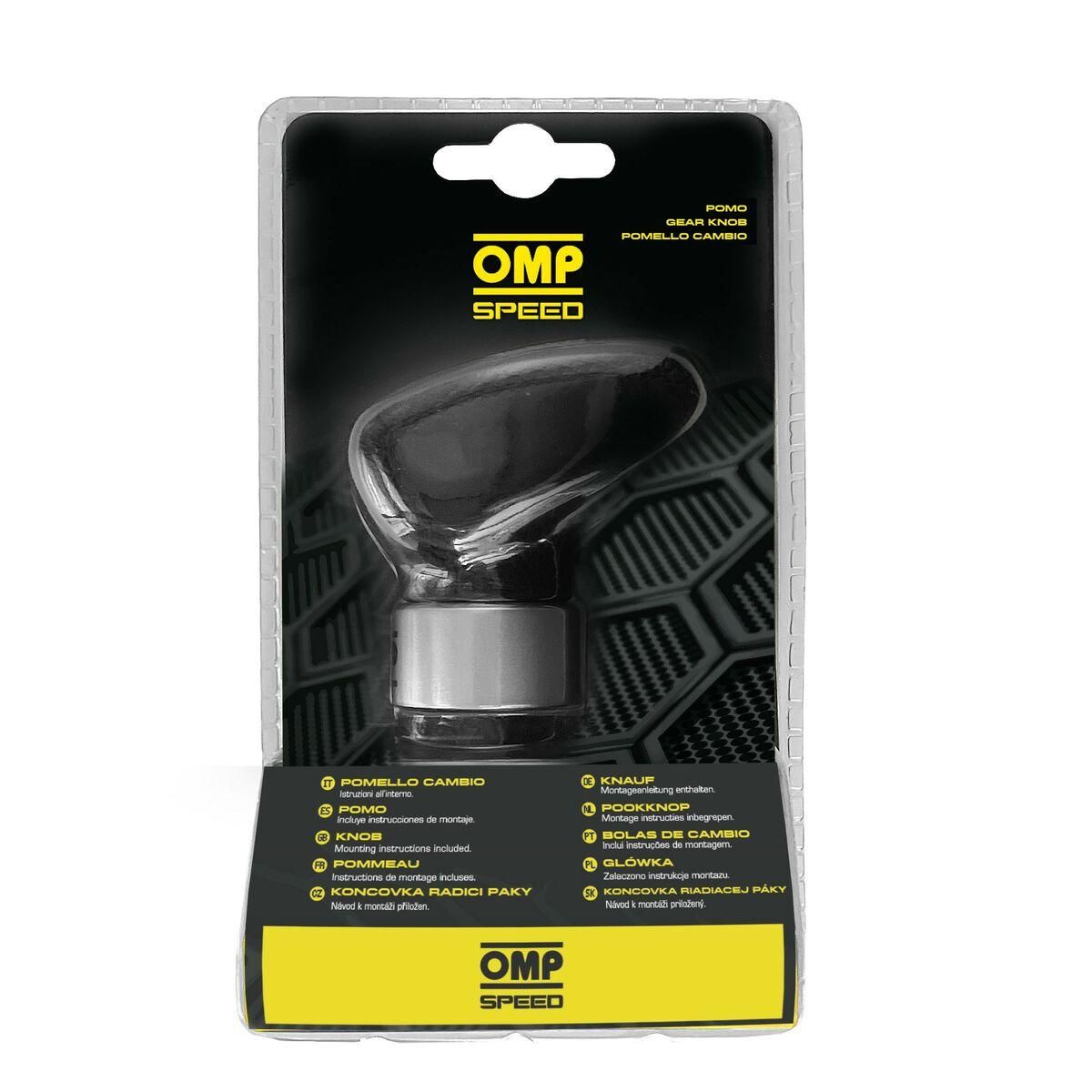 Reserveknop til gearstang OMP OMPS18260012 Sort