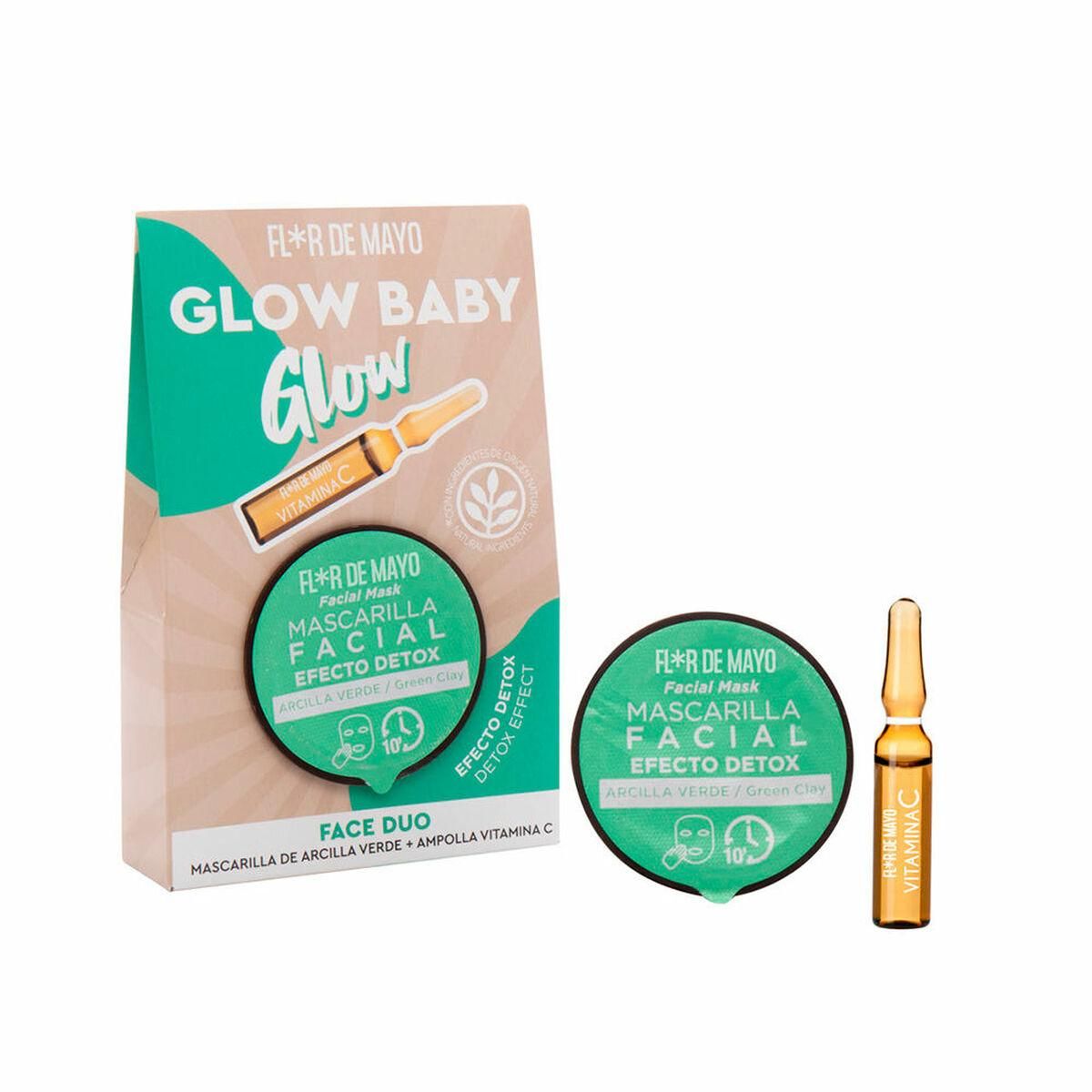 Kosmetik sæt til kvinder Flor de Mayo Glow Baby Glow 2 Dele