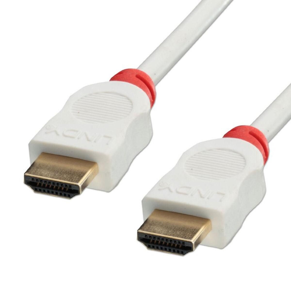 HDMI-kabel LINDY 41411 Rojo/Blanco 1 m