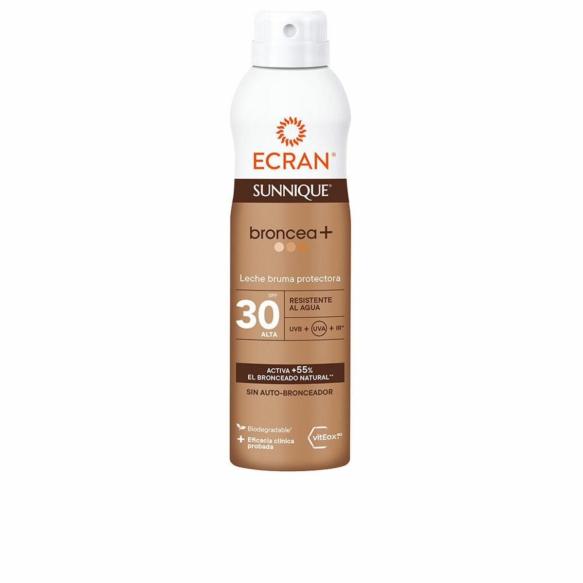 Solcreme Ecran Sunnique Broncea+ Mist 250 ml Spf 30