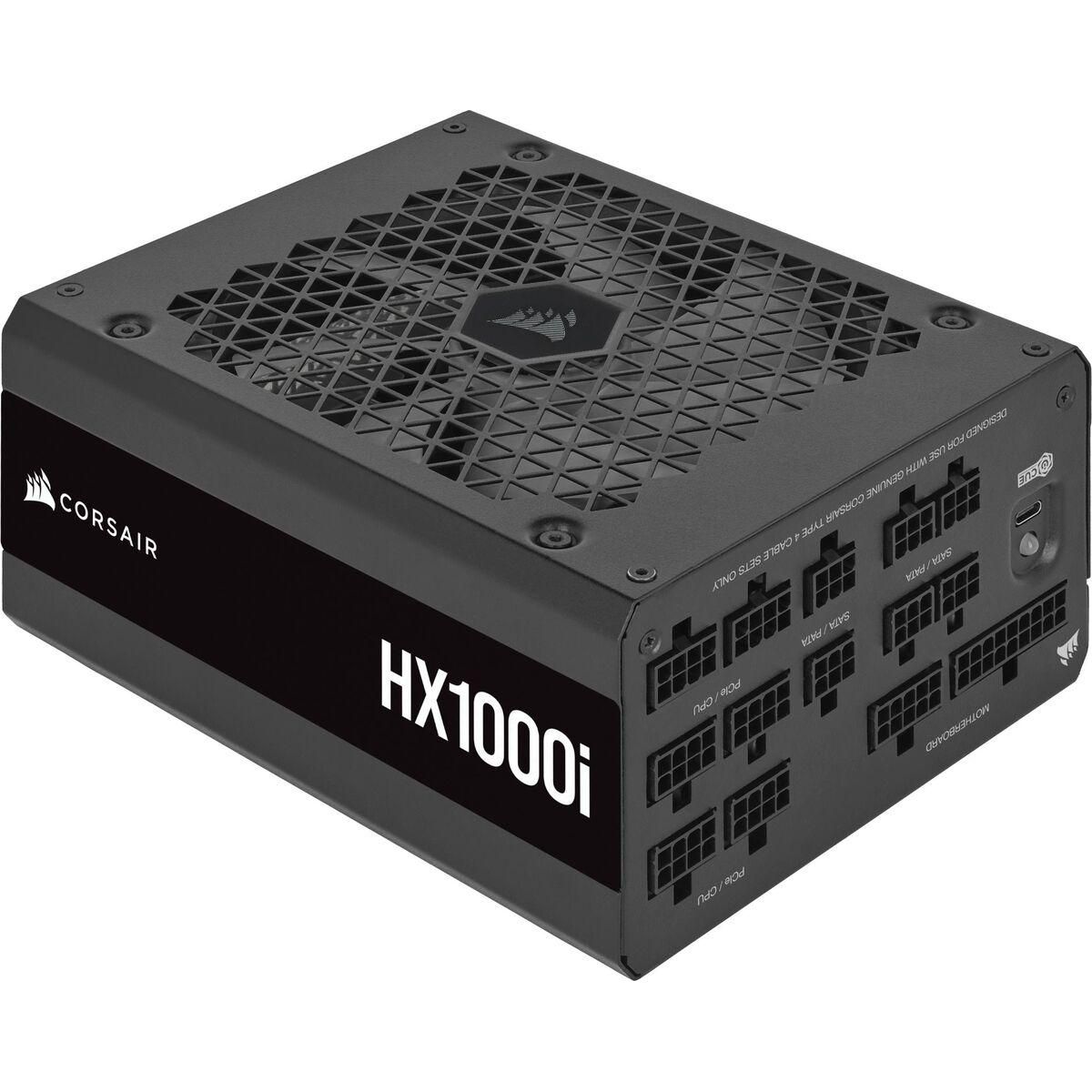 Strømforsyning Corsair HX1000i modulær 1000 W 150 W 80 PLUS Platinum 80 PLUS Titanium