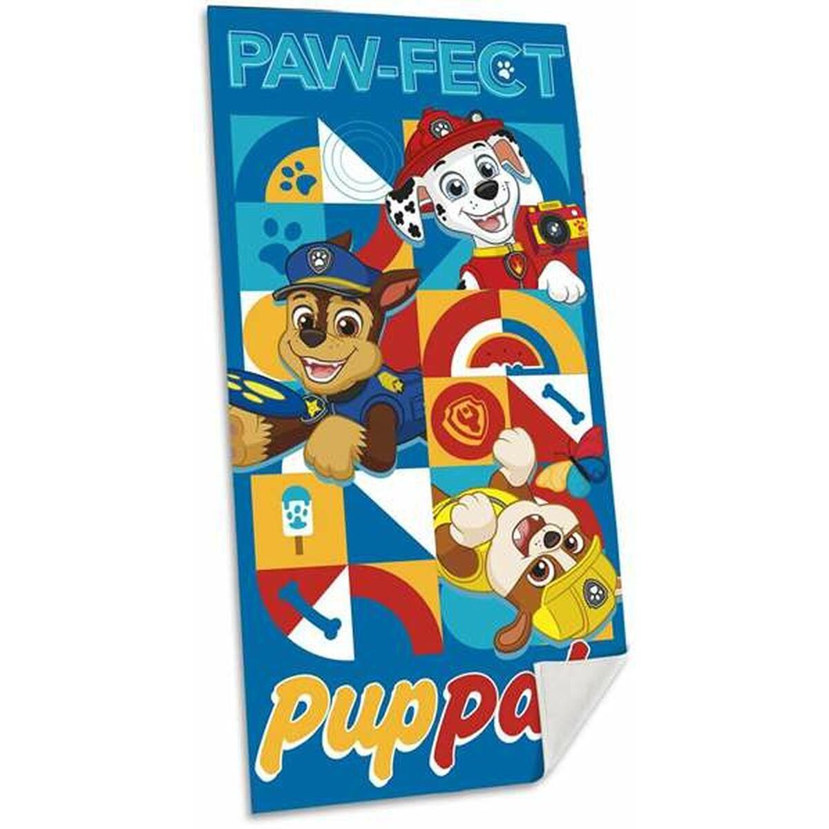 Strandhåndklæde The Paw Patrol Bomuld 70 x 140 cm