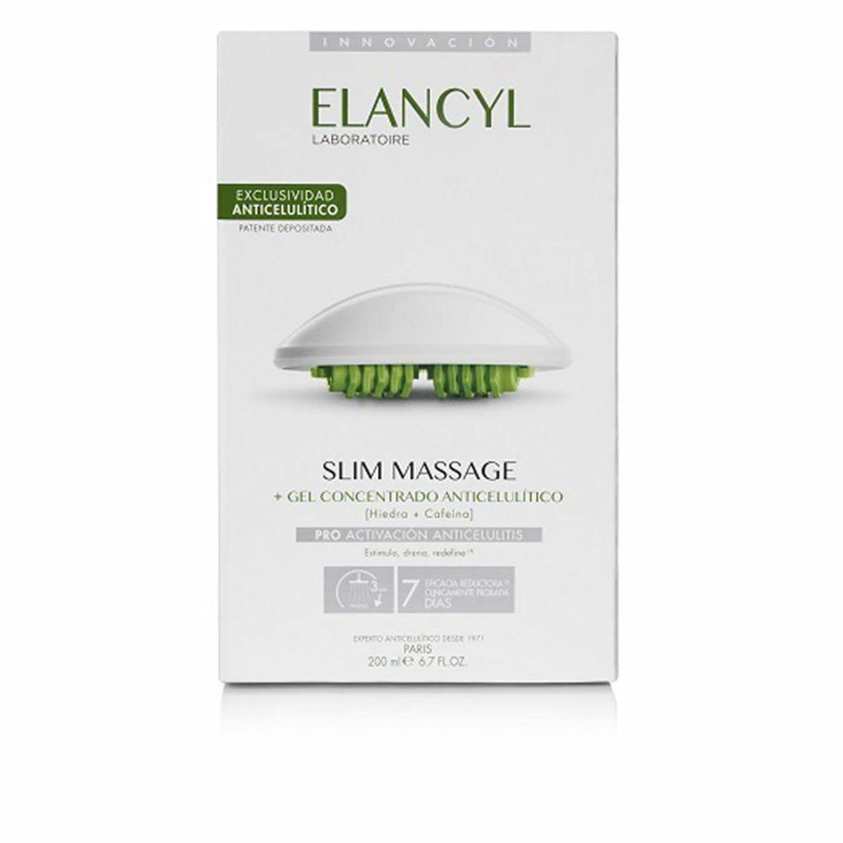 Anti-cellulite Elancyl Slim Massage Anti-appelsinhud Gel 3 Dele