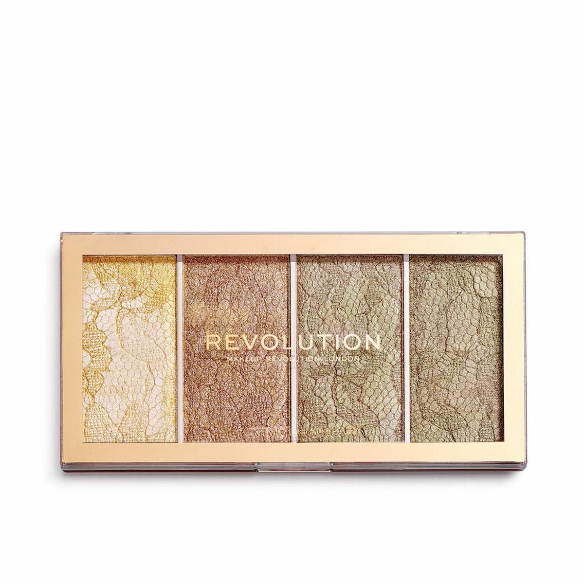 Makeup Sæt Revolution Make Up Lace Highlighter 13,5 g