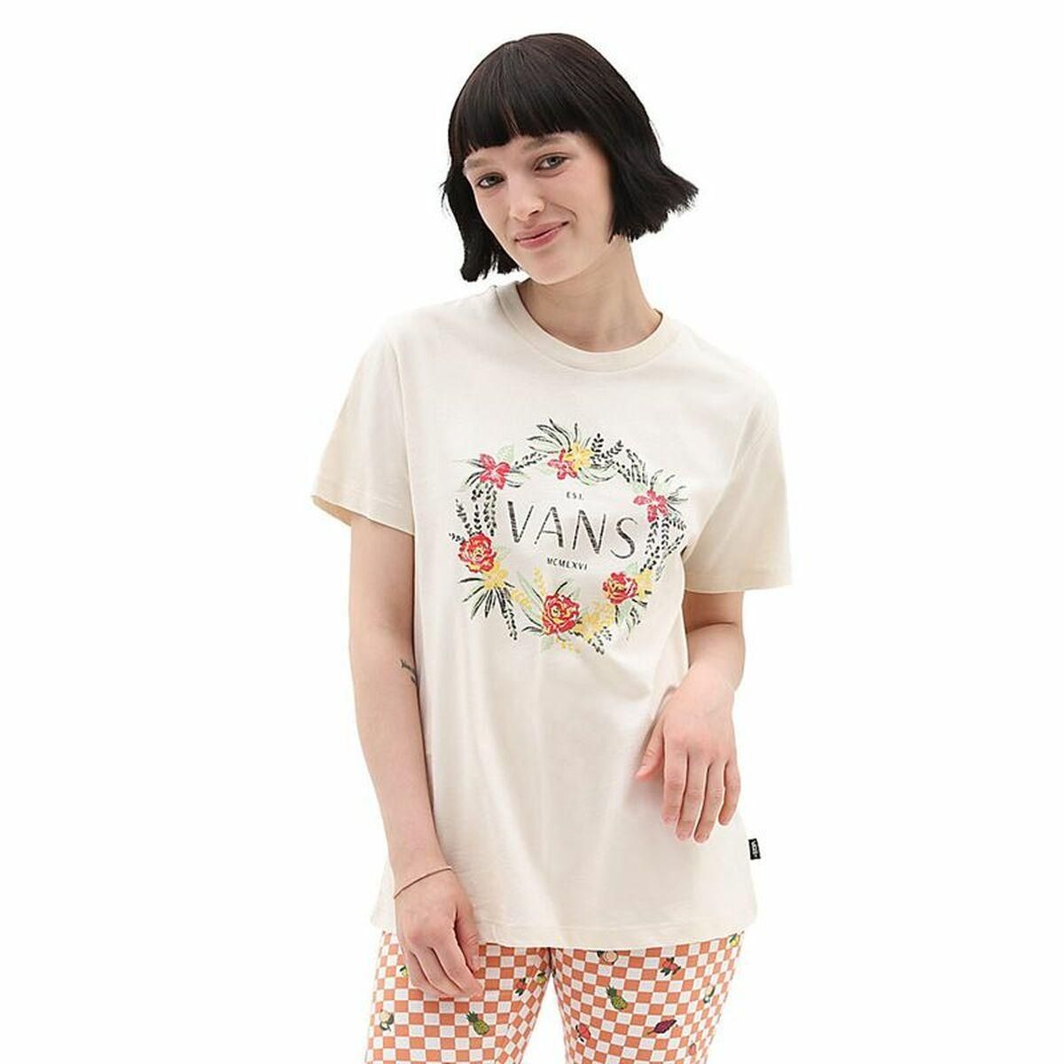 Kortærmet T-shirt til Kvinder Vans Wreath Of Flowers Bff Tee-B S