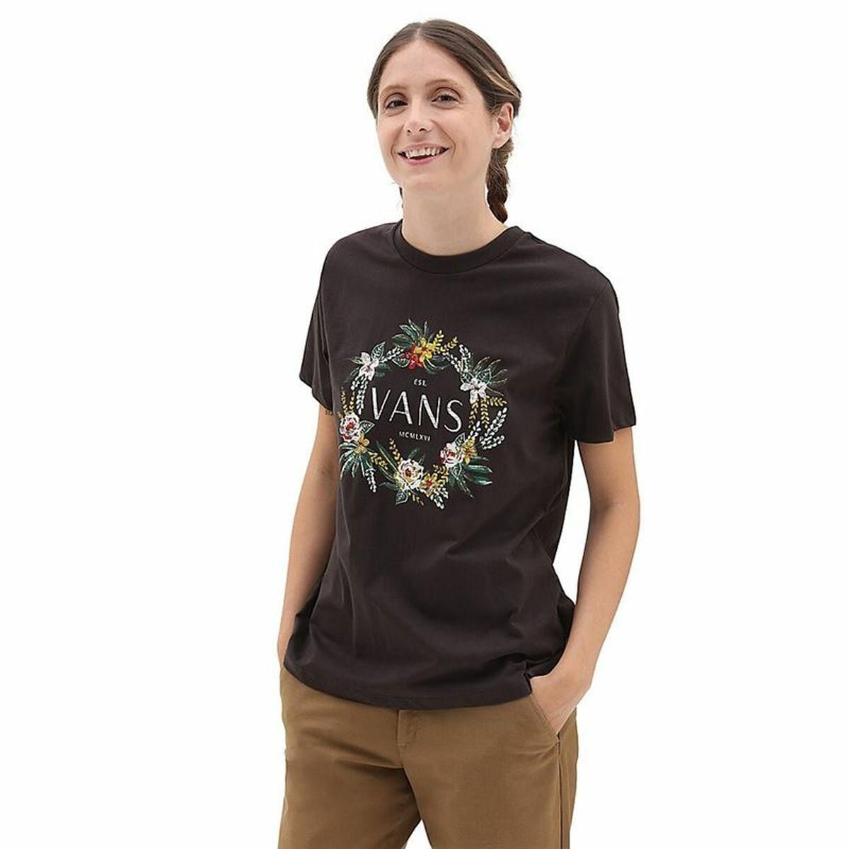 Kortærmet T-shirt til Kvinder Vans Wreath Of Flowers Bff Tee-B S