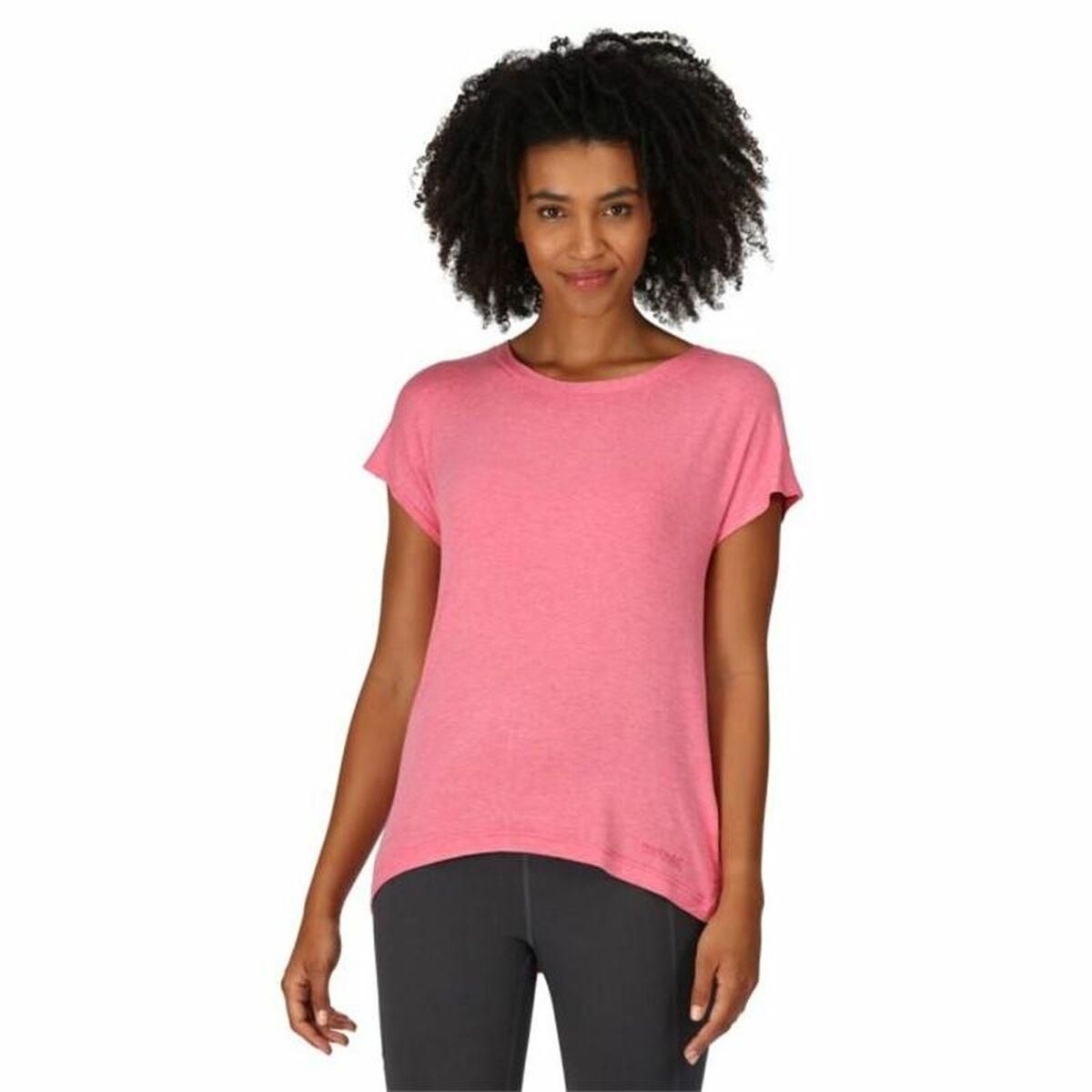 Kortærmet T-shirt til Kvinder Regatta Bannerdale Fruit Moutain Pink S