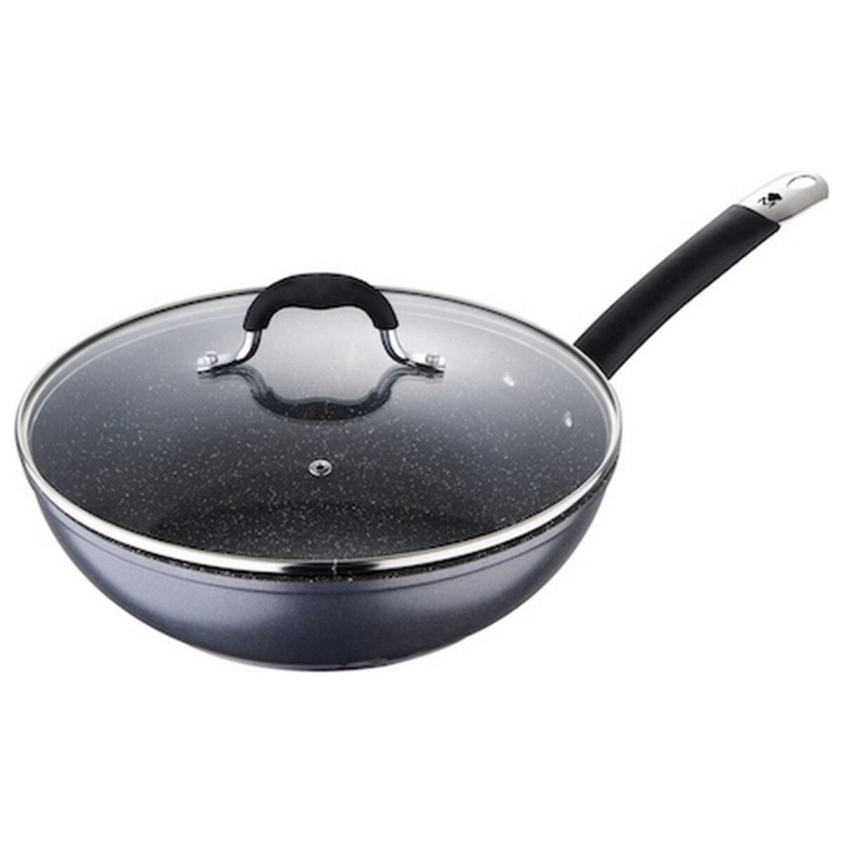 Wok Pande Masterpro Grå Aluminium Smedet aluminium (Ø 28 cm)