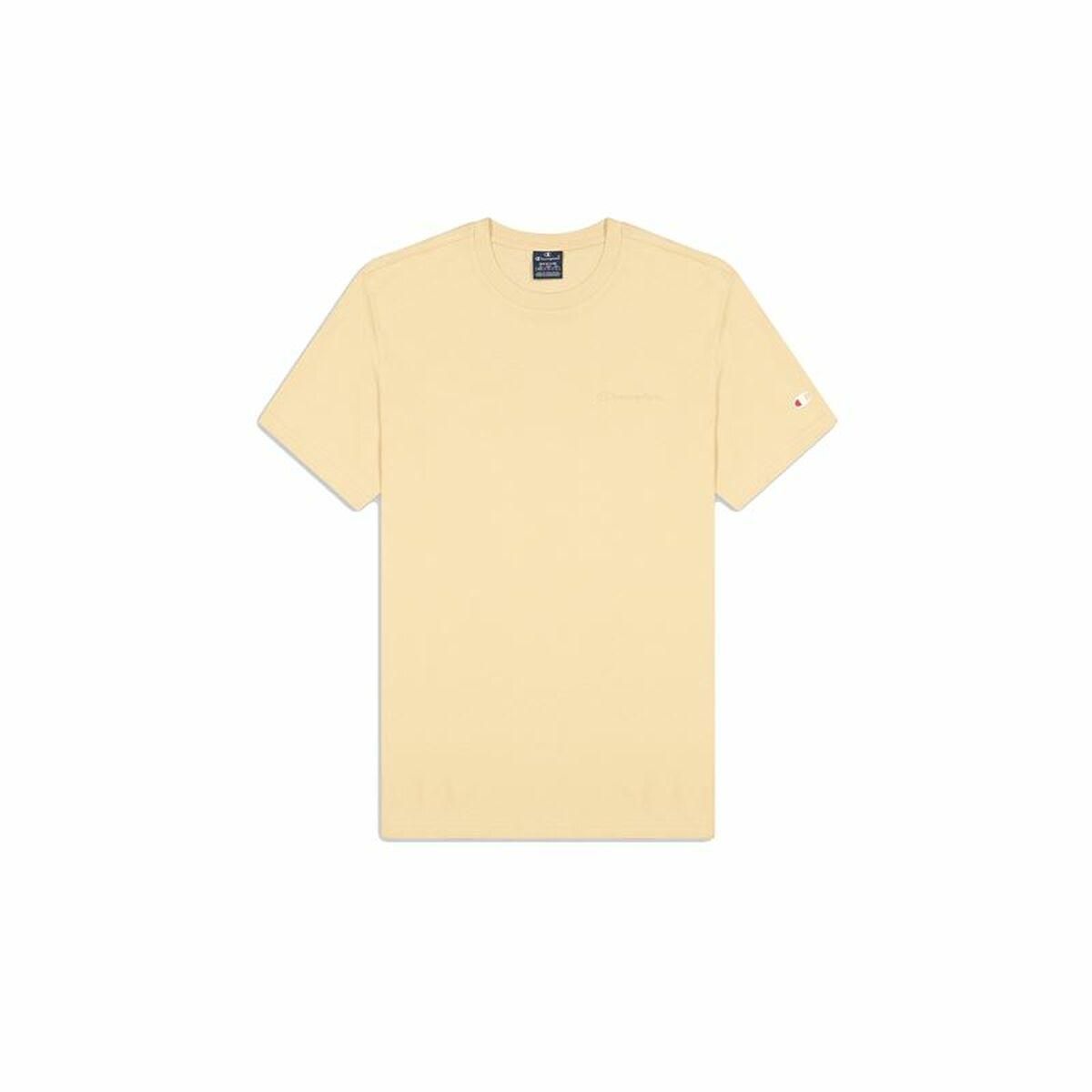 Kortærmet T-shirt til Mænd Champion Crewneck Beige M