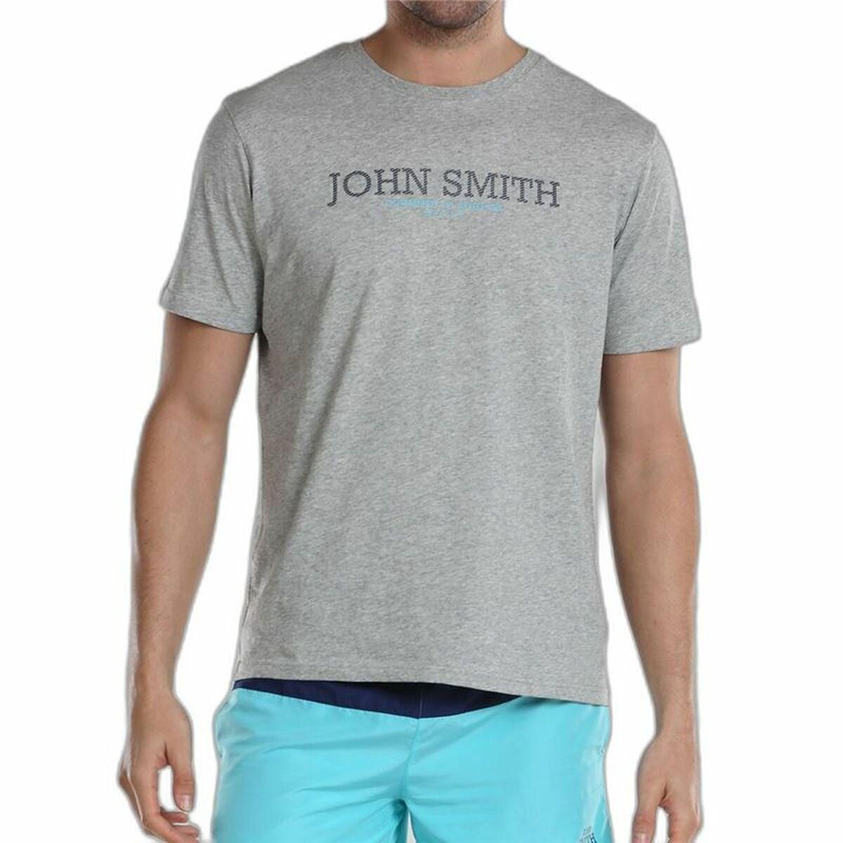 Kortærmet T-shirt til Mænd John Smith Efebo Grå XL