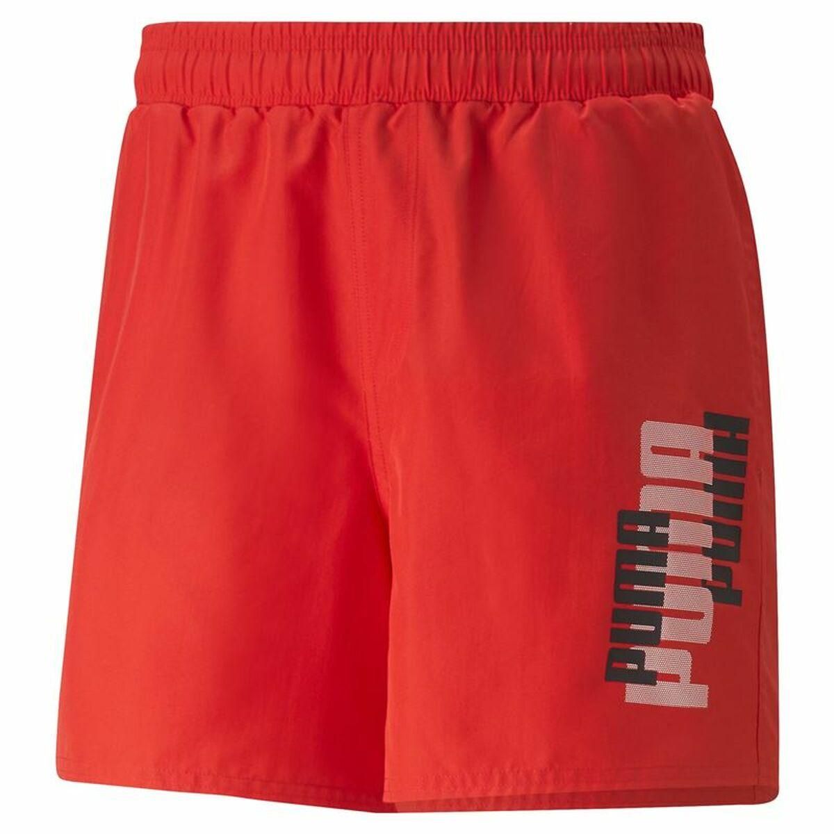 Sport shorts til mænd Puma Ess+ Logo Power Rød L