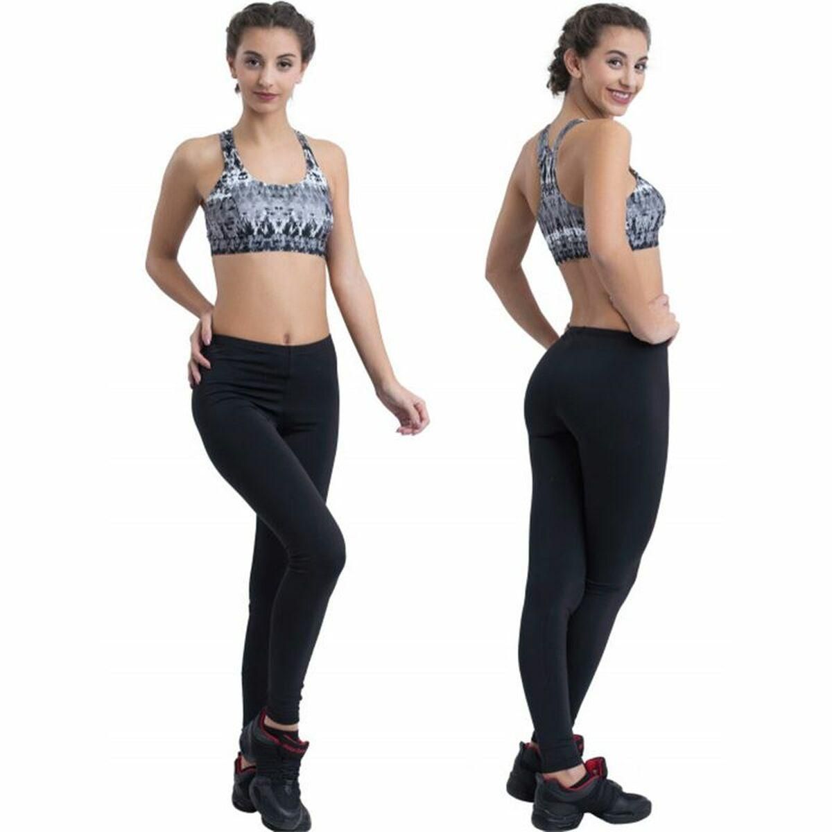 Sport leggings til kvinder Happy Dance básico Sort M