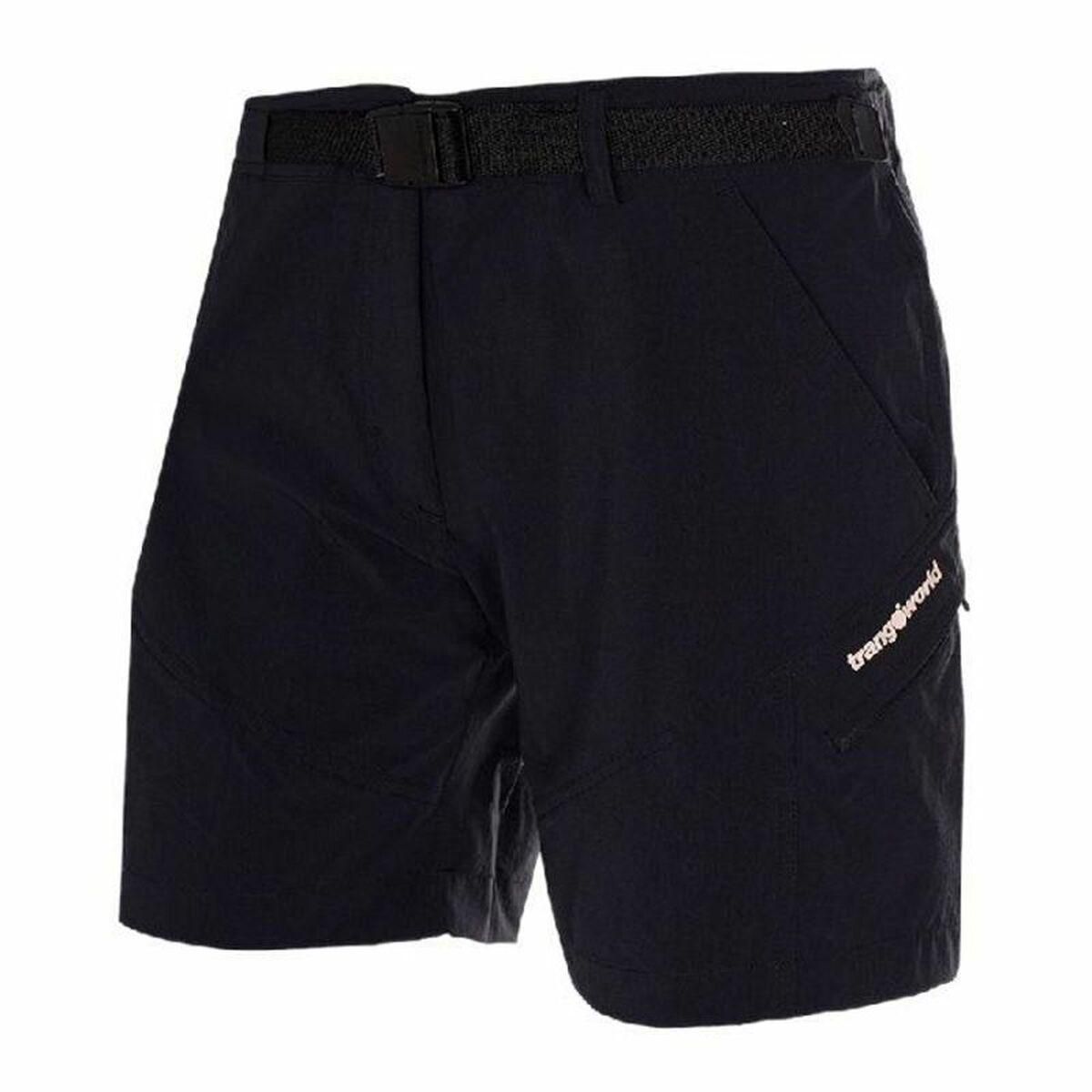 Sport shorts til kvinder Trangoworld Yittu Sort M