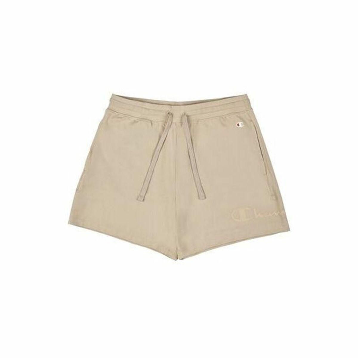 Sport shorts til kvinder Champion Shorts Beige Brun S