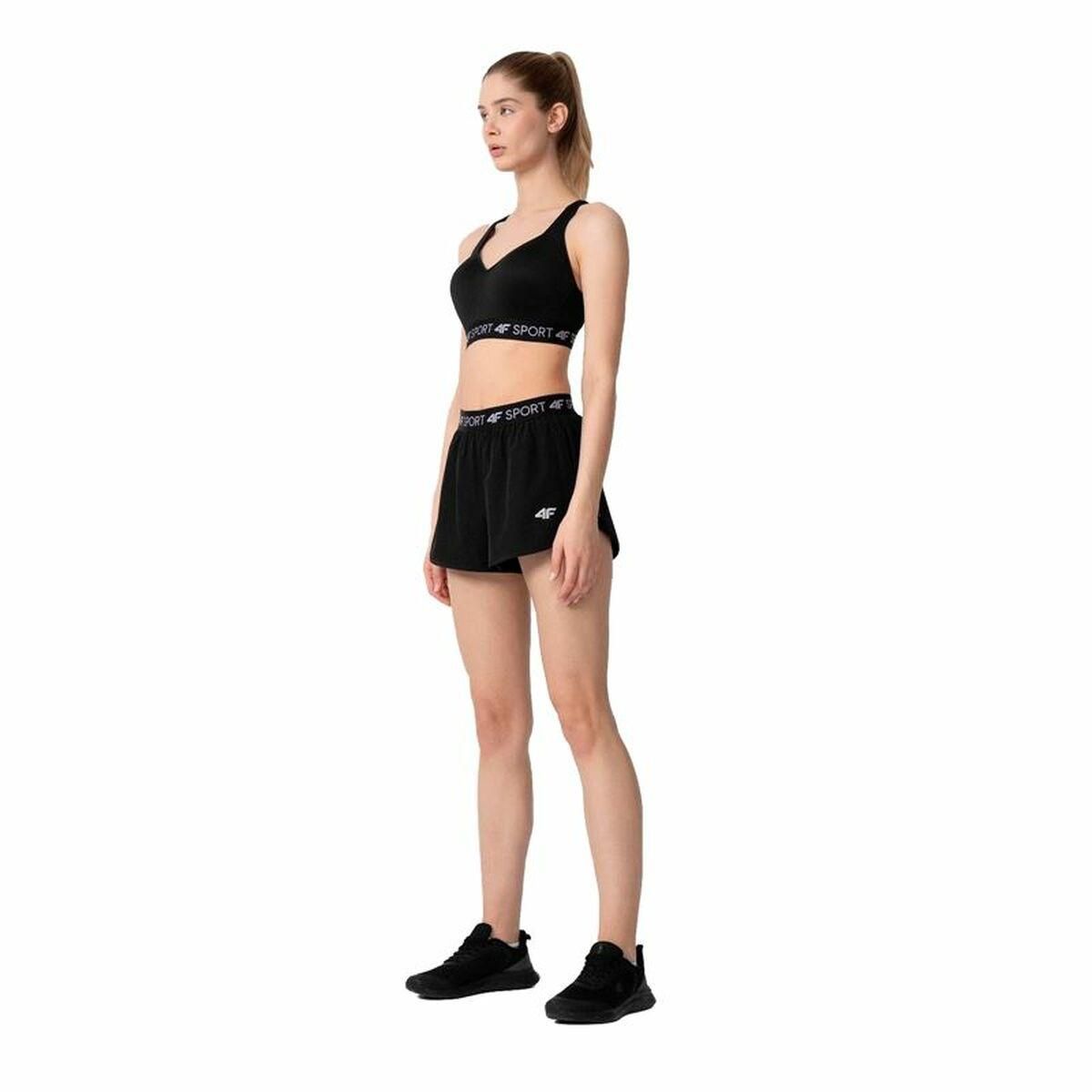 Sport shorts til kvinder 4F Quick-Drying Sort XS