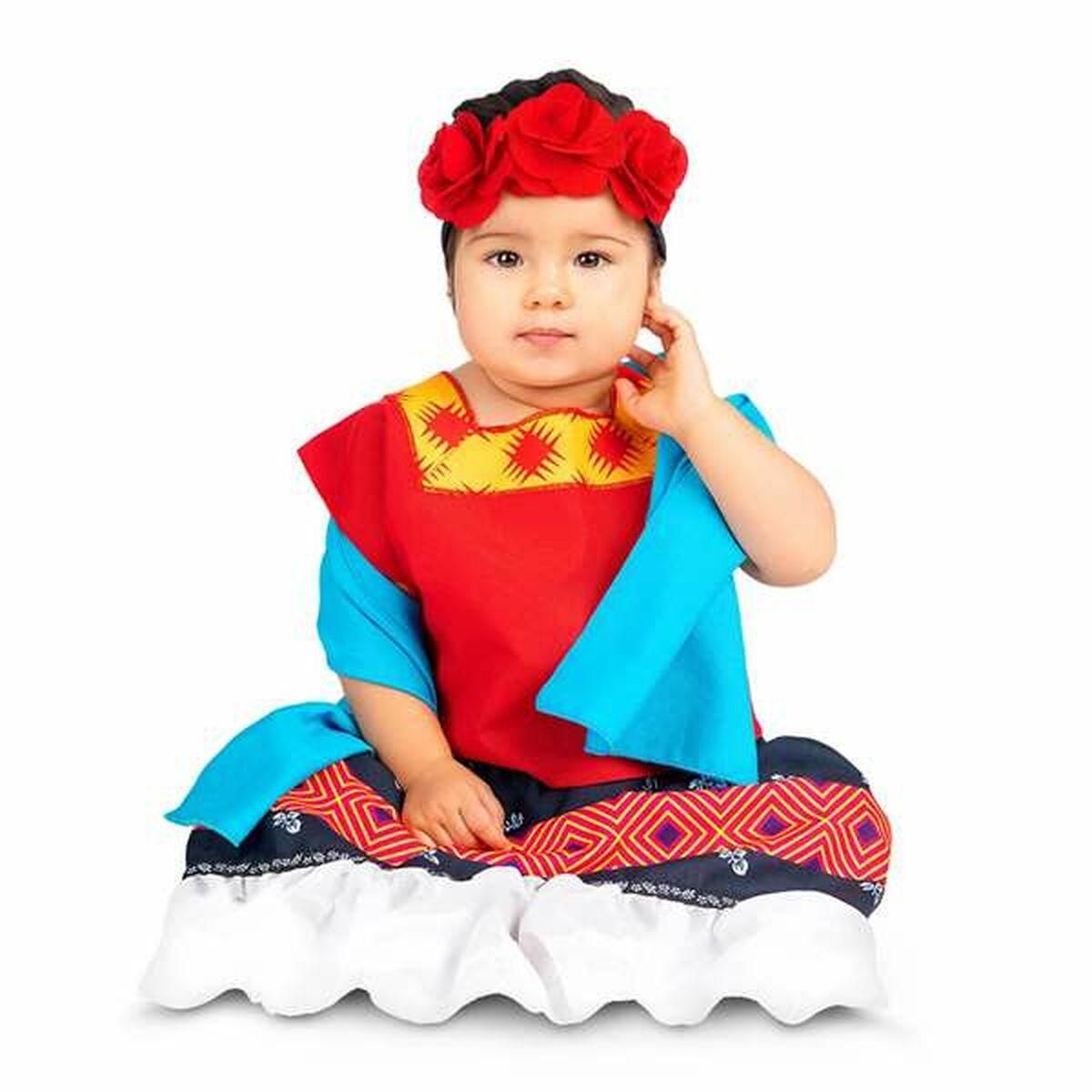 Kostume til babyer Frida Kahlo 4 Dele 12-24 måneder