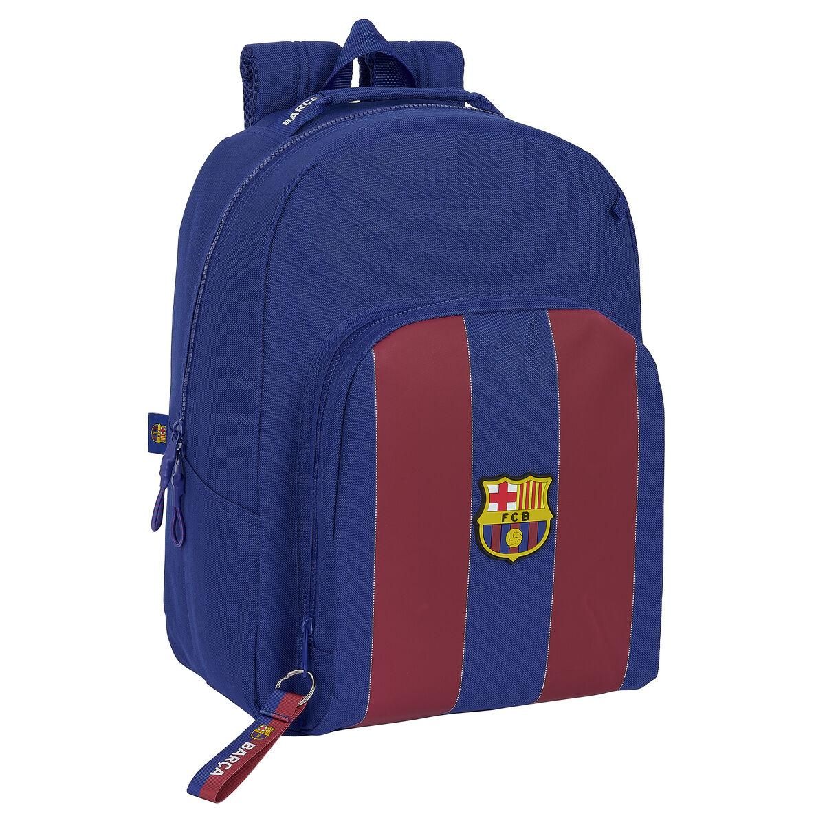 Skoletaske F.C. Barcelona Rød Marineblå 32 x 42 x 15 cm