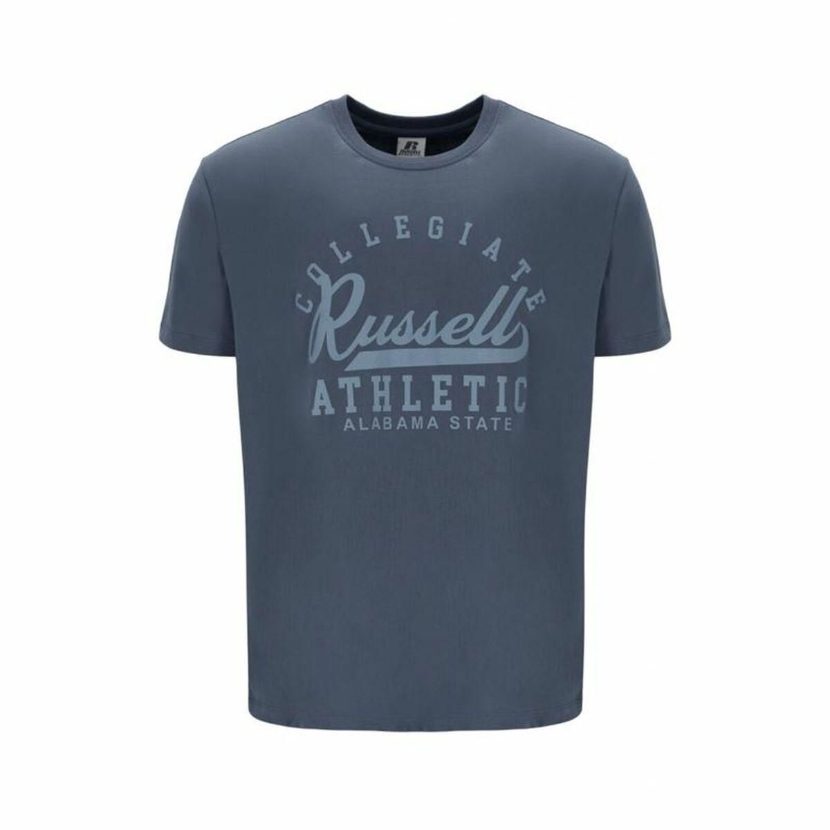 Kortærmet T-shirt Russell Athletic Amt A30211 Mørkeblå Mænd M