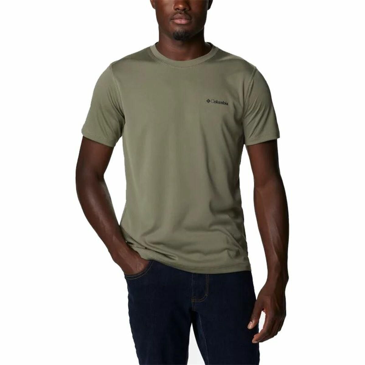 T-shirt Columbia Zero Rules&trade; Moutain Oliven S