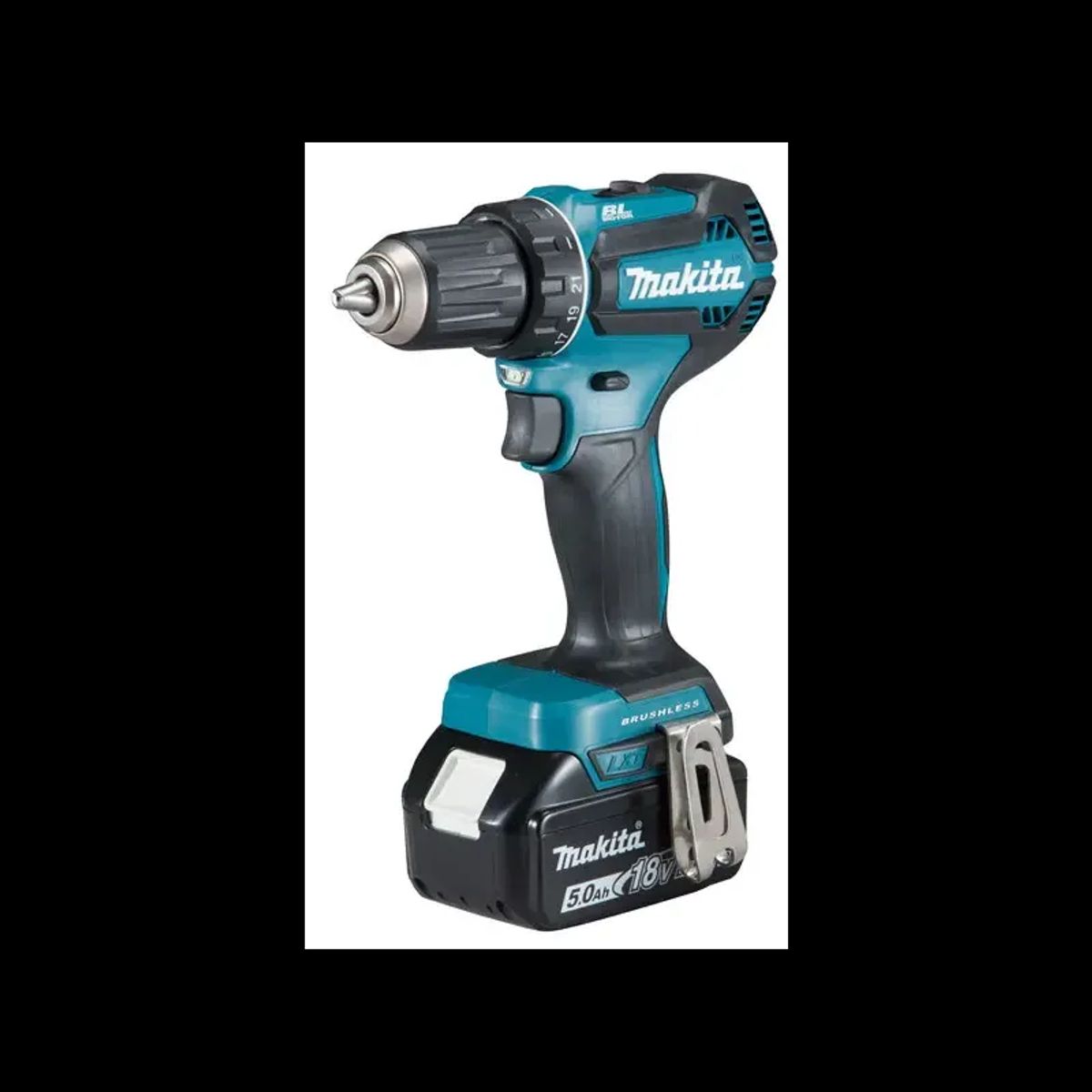 Makita Bore-/skruemaskine 18v 5,0ah - DDF485RTJ