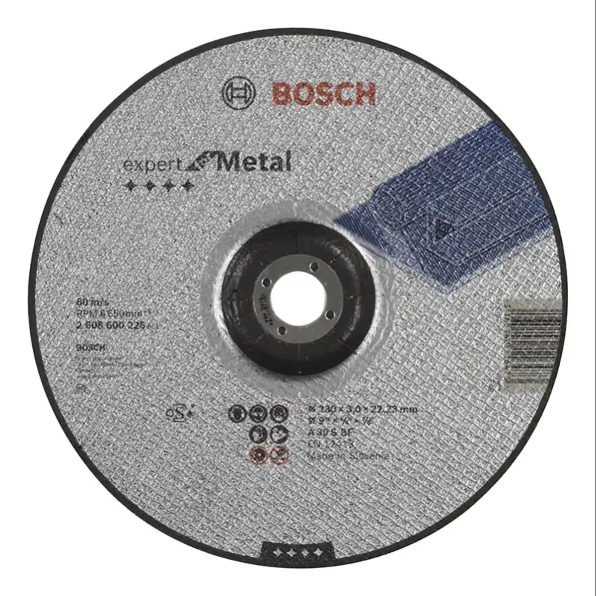 Bosch Skæreskive Krøp 230x3 Metal - 2608600226