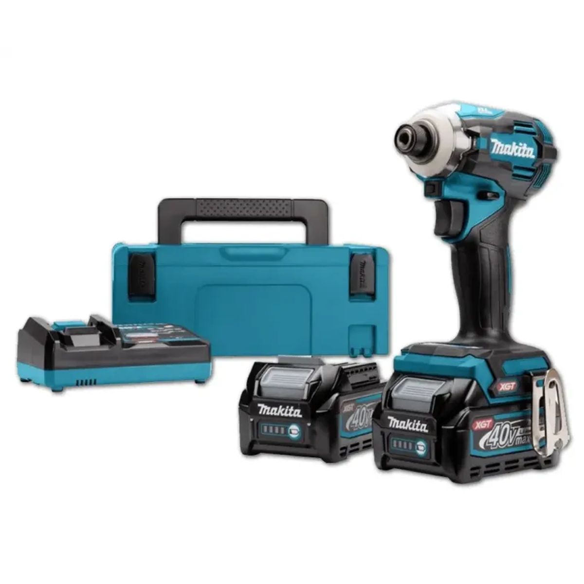 Makita XGT 40V Slagskruetrækker 4,0ah - TD001GM201