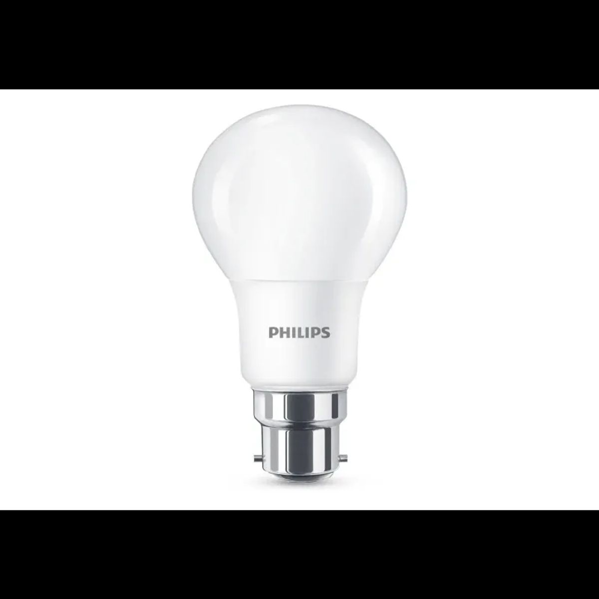 Philips LED Plast 60W standard varm hvid mat E27 ikke dæmpbar 1 stk - 8718696577158