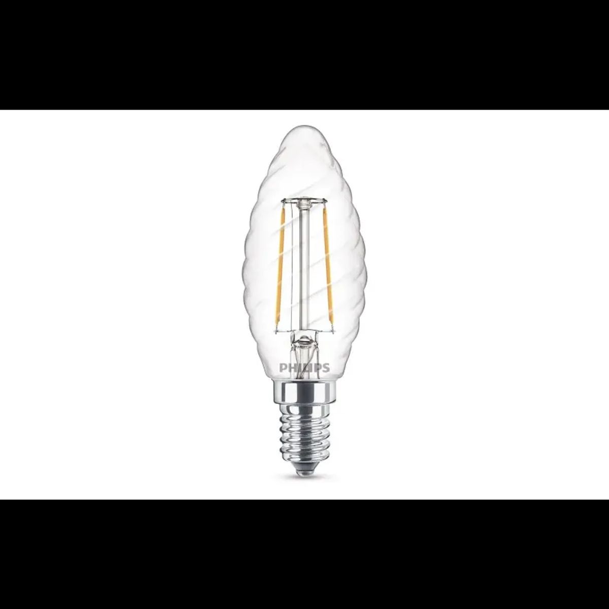 Philips LEDClassic Filament 25W krystal E14 varm hvid klar ikke dæmpbar 1 stk - 8718696573891