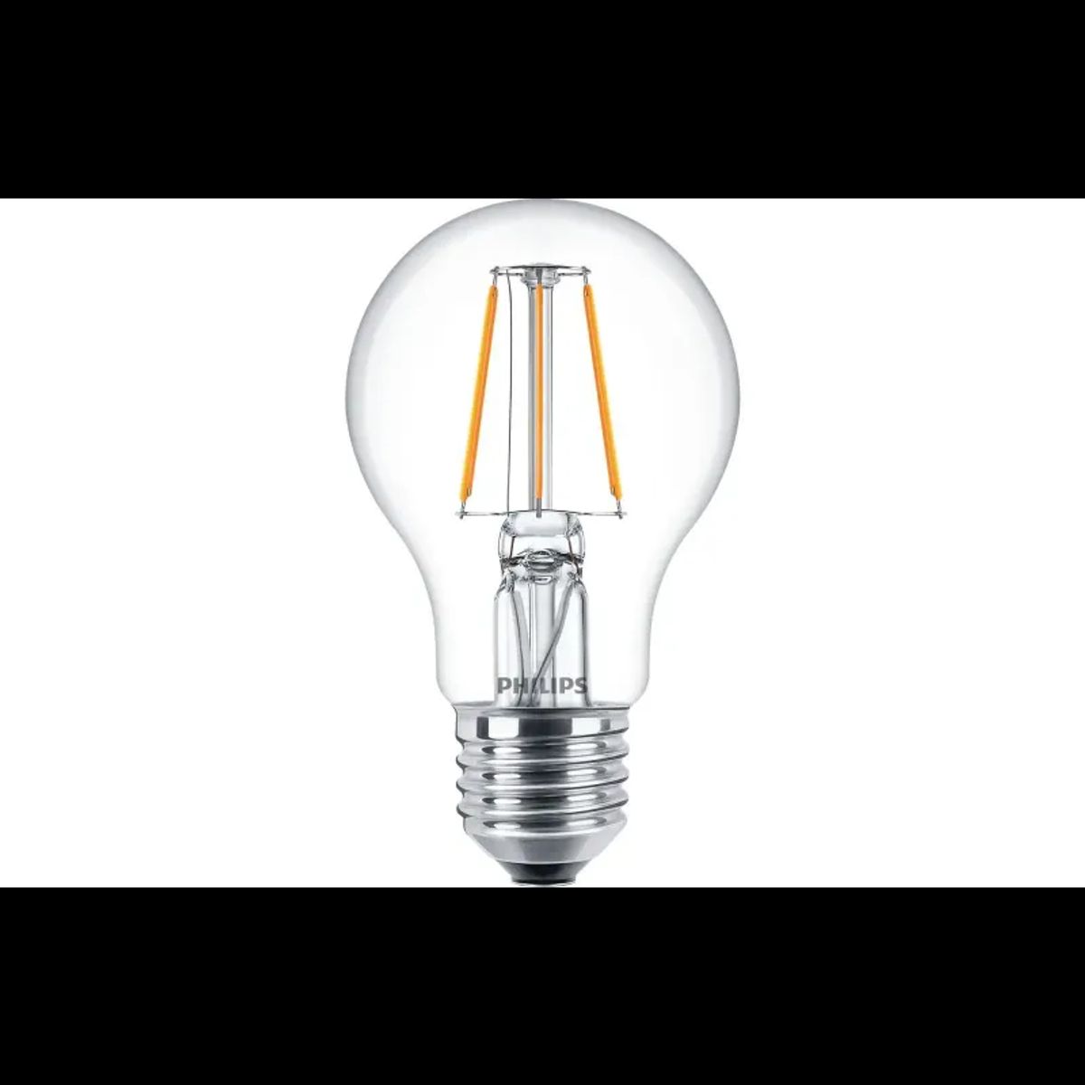 Philips LEDClassic Filament 40W E27 varm hvid klar ikke dæmpbar 1-stk - 8718699665265