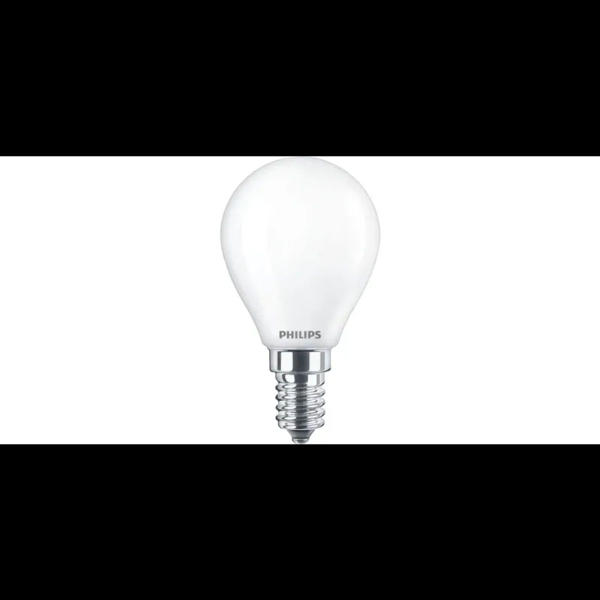 Philips LED Glas krone 60W E14 varm hvid mat ikke dæmpbar 1 stk - 8718699648848