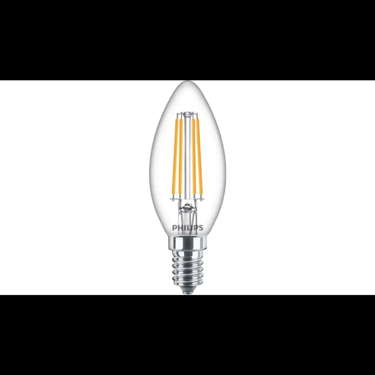 Philips LEDClassic Filament 60W kerte E14 varm hvid klar ikke dæmpbar 1 stk - 8718699648763