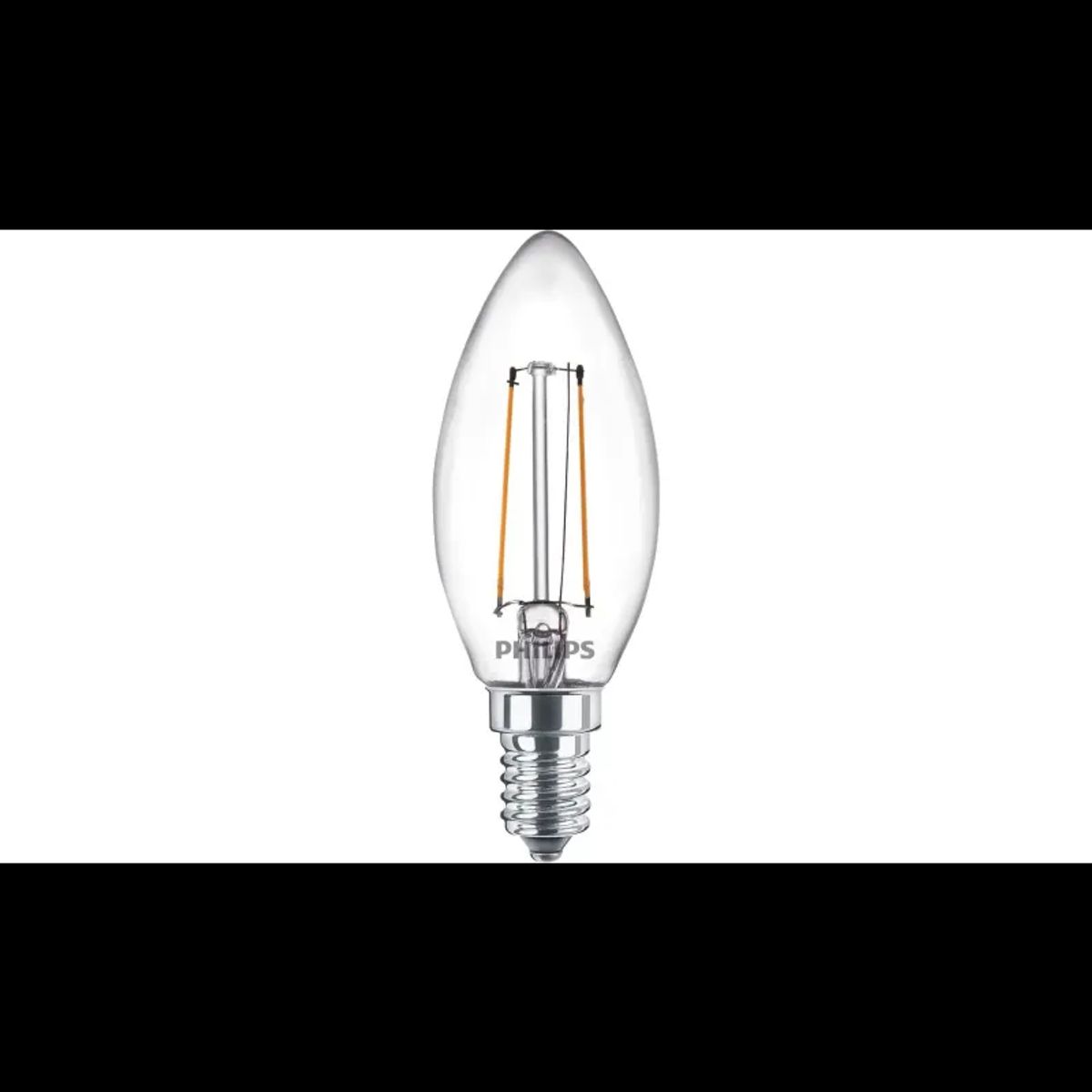 Philips LEDClassic Kerte Filament 25W E14 varm hvid klar ikke dæmpbar 1-stk - 8718699665388