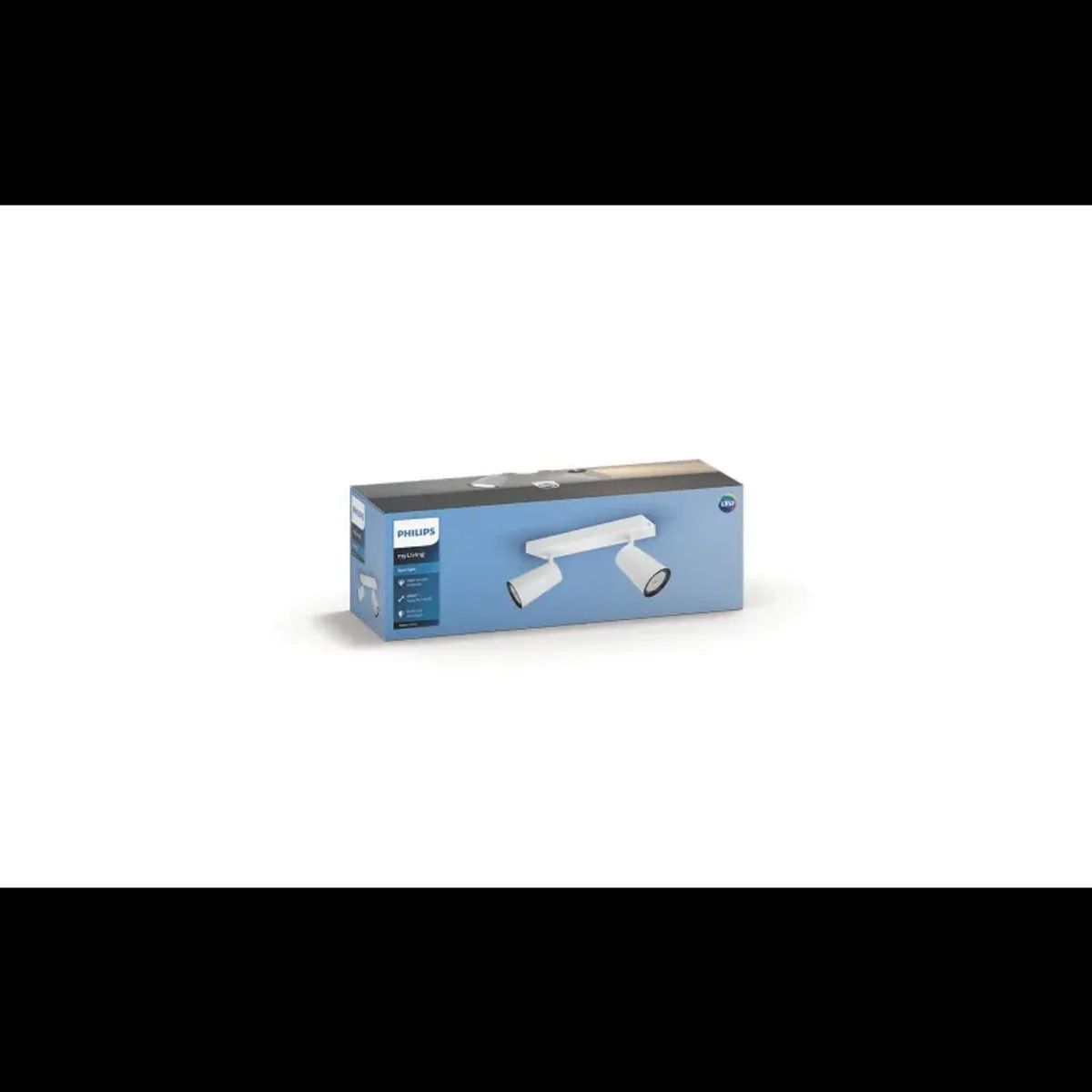 Philips myLiving PAISLEY bar/tube Hvid 2xNW - 8718696164662