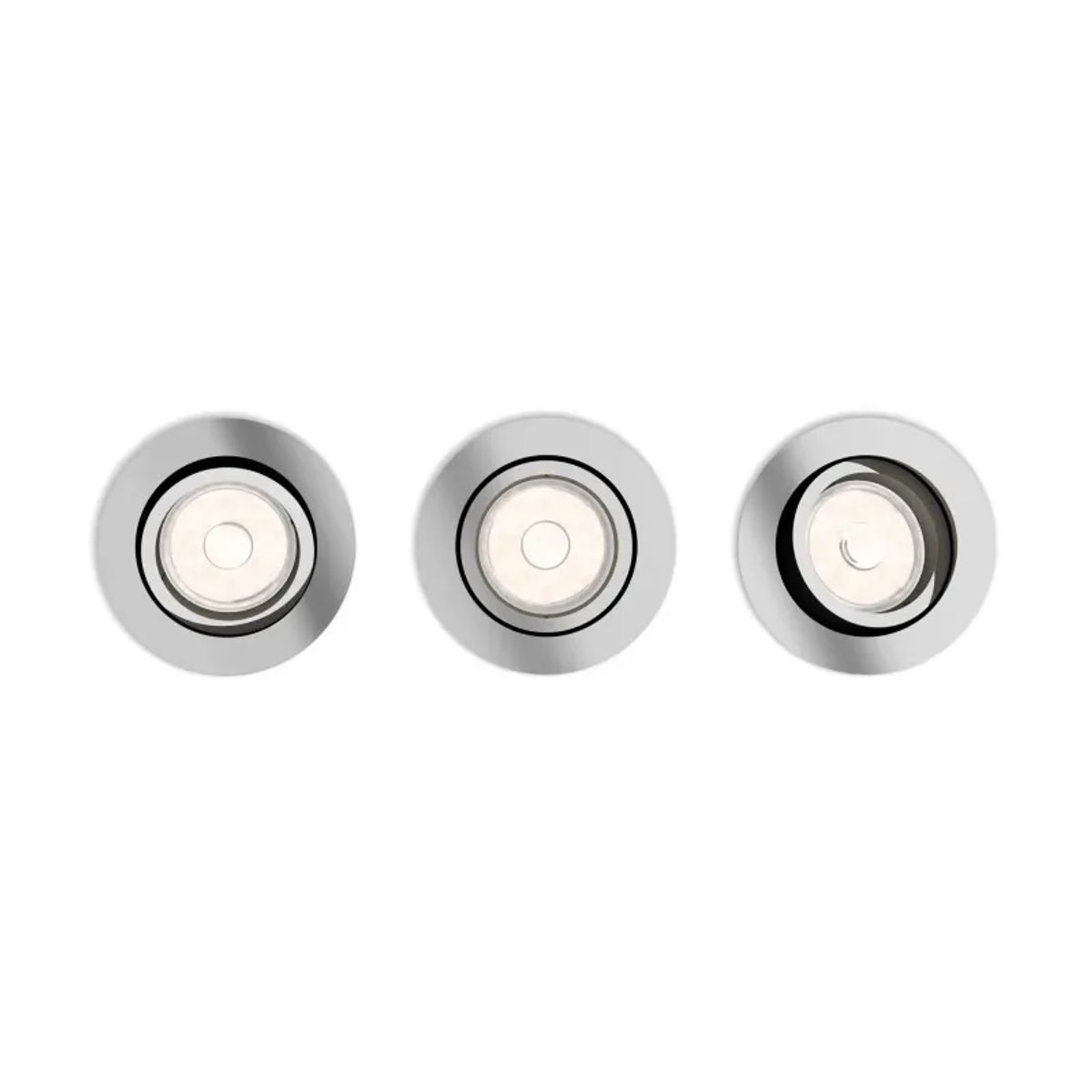 Philips myLiving DONEGAL recessed chrome 3xNW 230V - 8718696160923