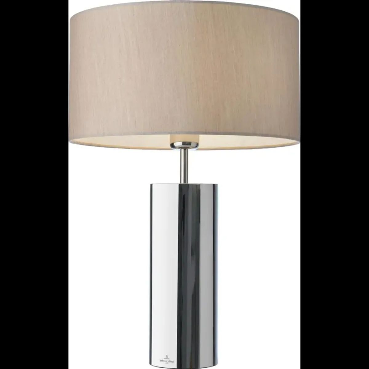 Villeroy & Boch Lampe Prag - Poleret Rustfri Stål/beige VB-96245