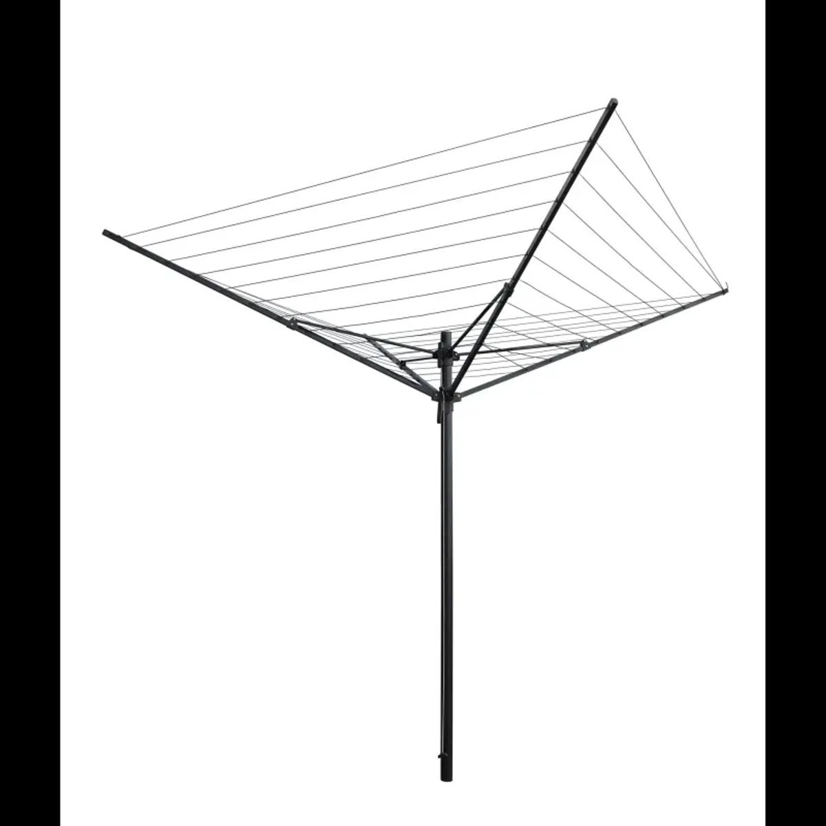 Green-it Paraplytørrestativ - 4-armet med 60 m tørrelængde (luksus) - 91465