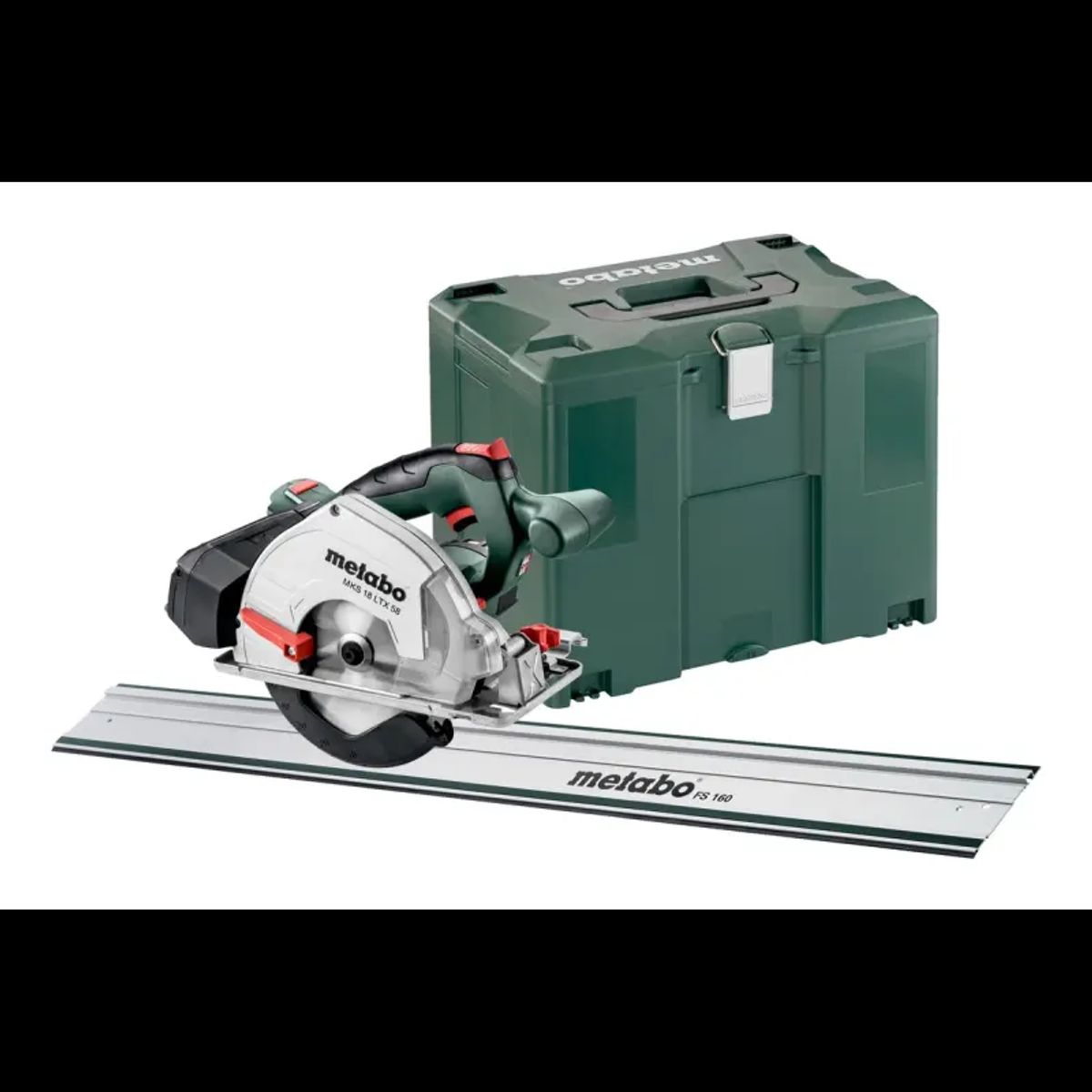 Metabo MKS 18 LTX 58 FS Set - 691114000 Akku-håndrundsav