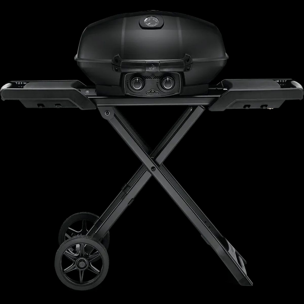 Napoleon TravelQ PRO285 Phantom Gasgrill med vogn & Brødholder - PRO285X-PHM